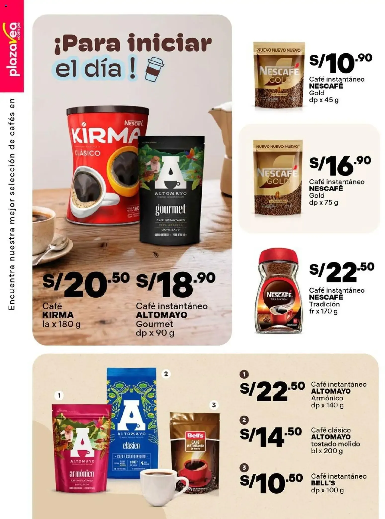 Catalogo de Lo mejor en cafés e infusiones (Plaza Vea) 17 de agosto al 31 de agosto 2026 - Pag 3
