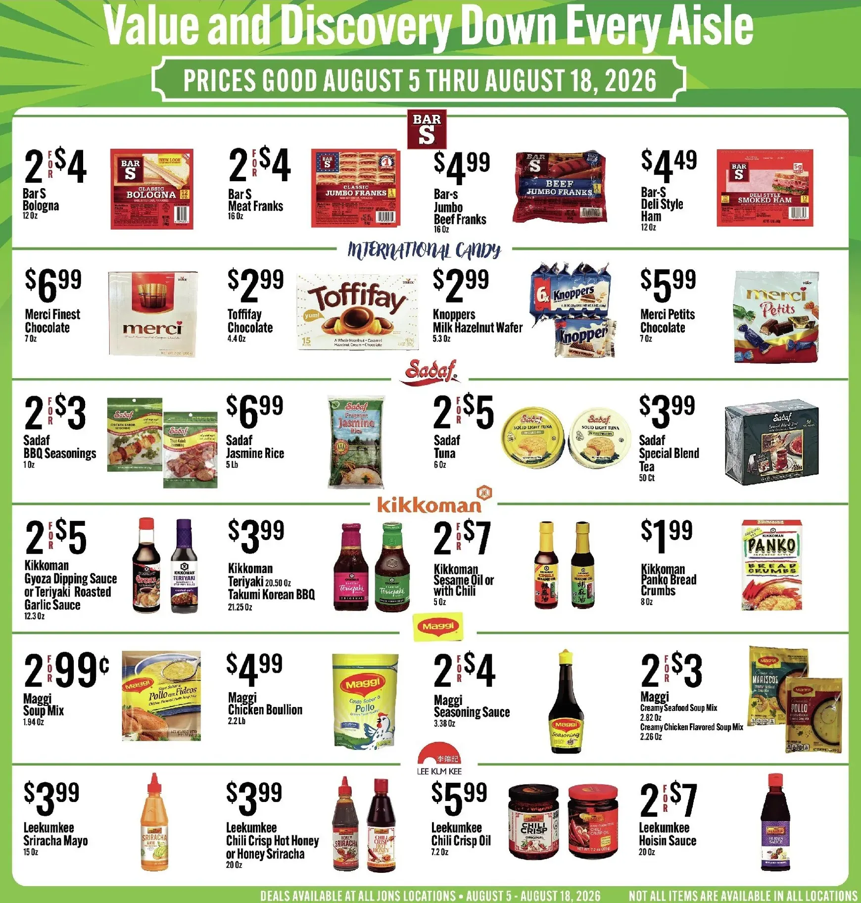 Weekly ad JONS fresh marketplace Weekly Specials from August 5 to August 11 2026 - Page 6