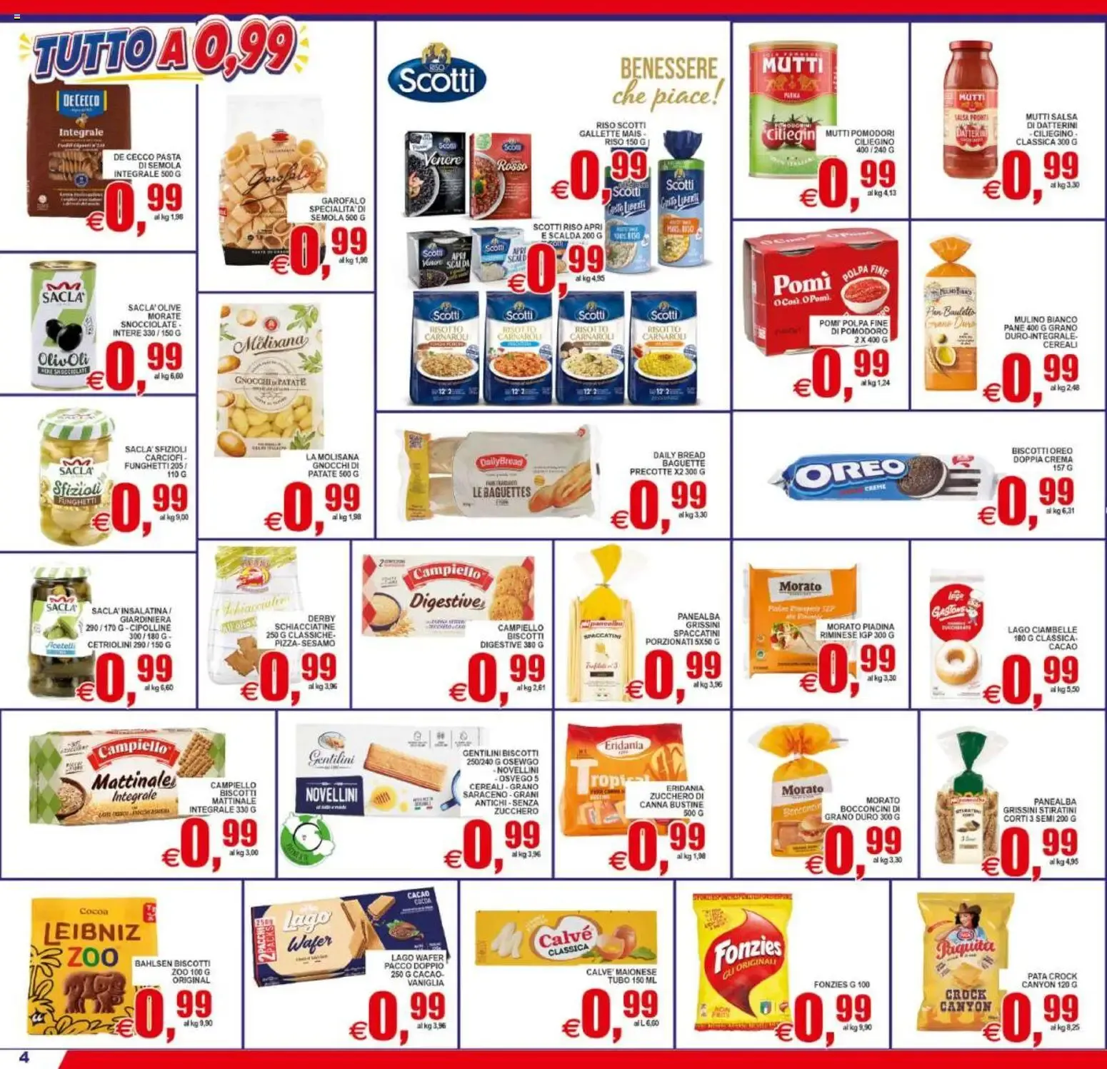Volantino Pewex - Tutto a 0,99€ da 31 luglio a 11 agosto di 2026 - Pagina del volantino 4