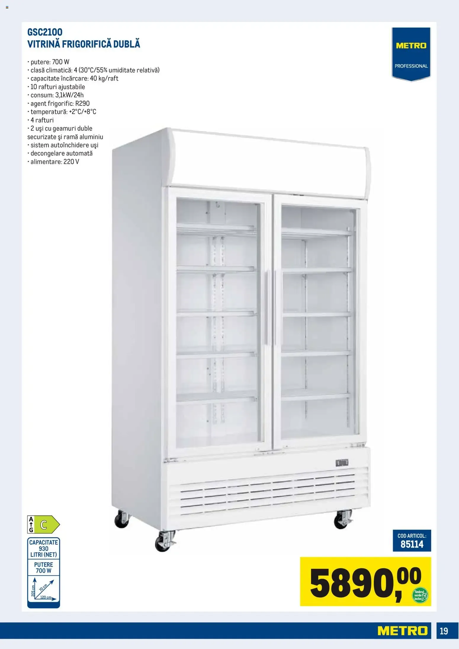 Catalog Metro Catalog Echipamente Pentru Revânzători - Oferta 01.07.2026 - 30.09.2026 de la 1 iulie până la 30 septembrie 2026 - Revista Pagina 19