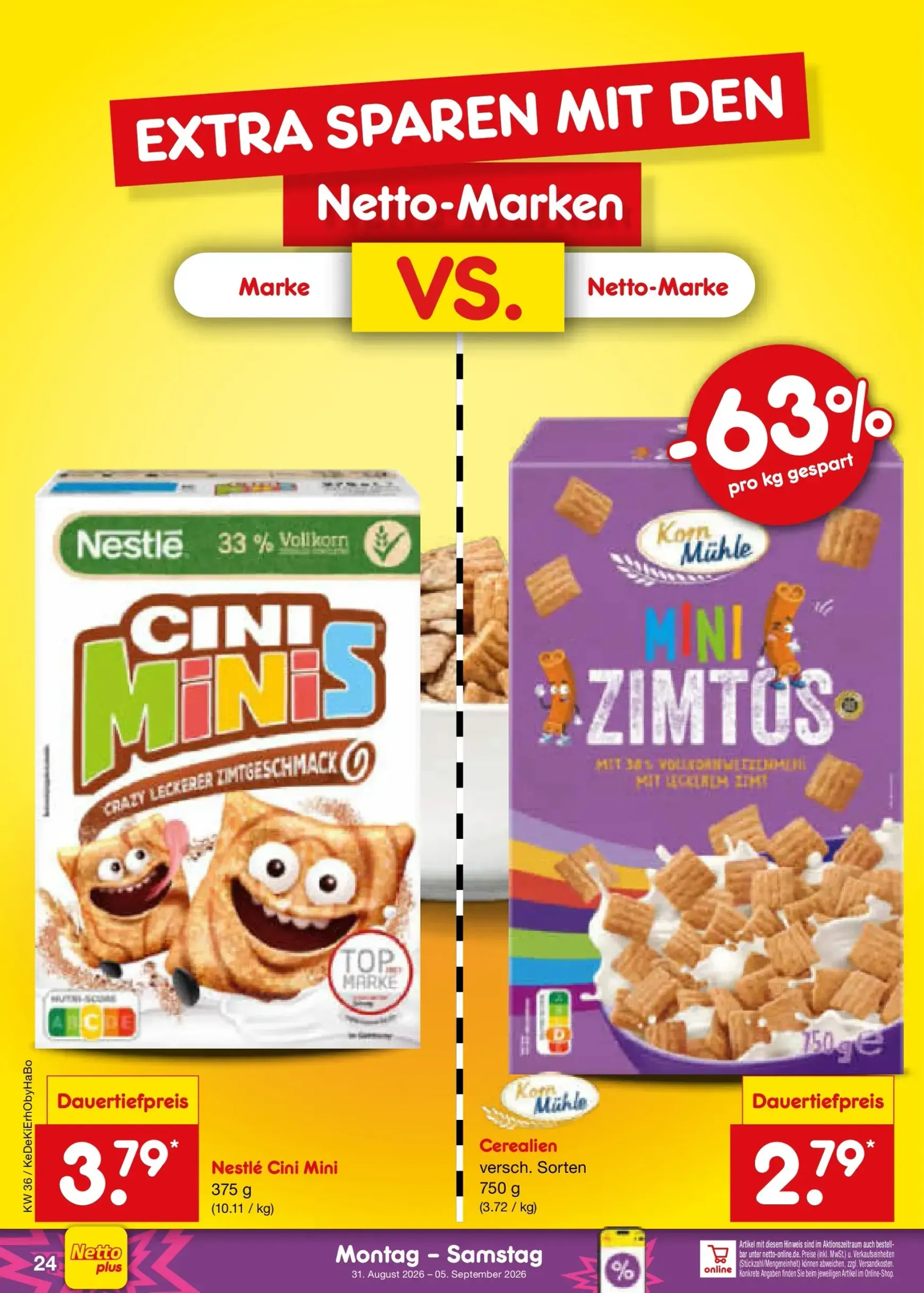 Netto Marken Discount Prospekt – von Montag 31.08.2026 bis Samstag 05.09.2026 von 31. August bis 5. September 2026 - Prospekt seite 35
