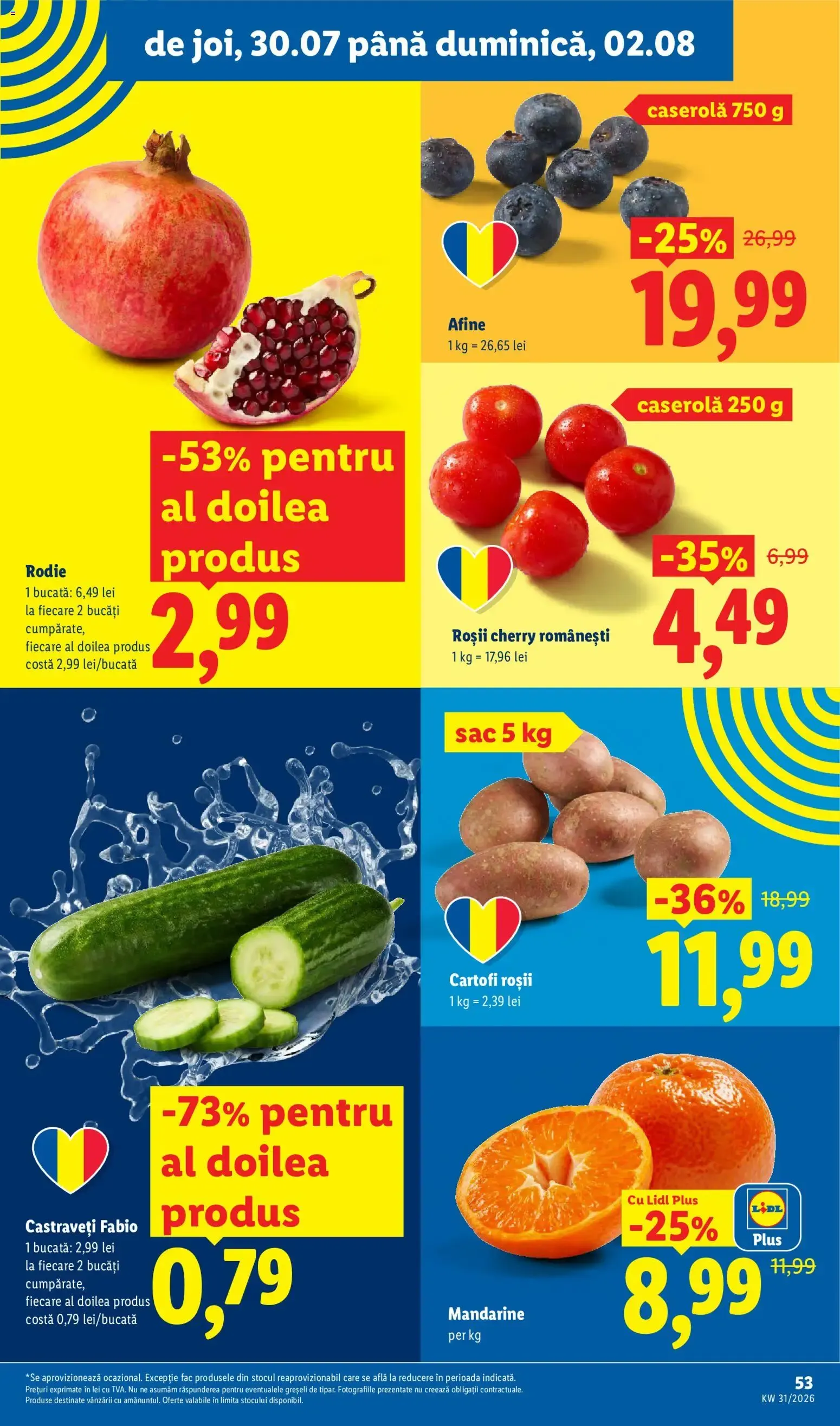 Catalog Catalog LIDL 27.07.2026 - Oferta și Revista online de la 27 iulie până la 2 august 2026 - Revista Pagina 53