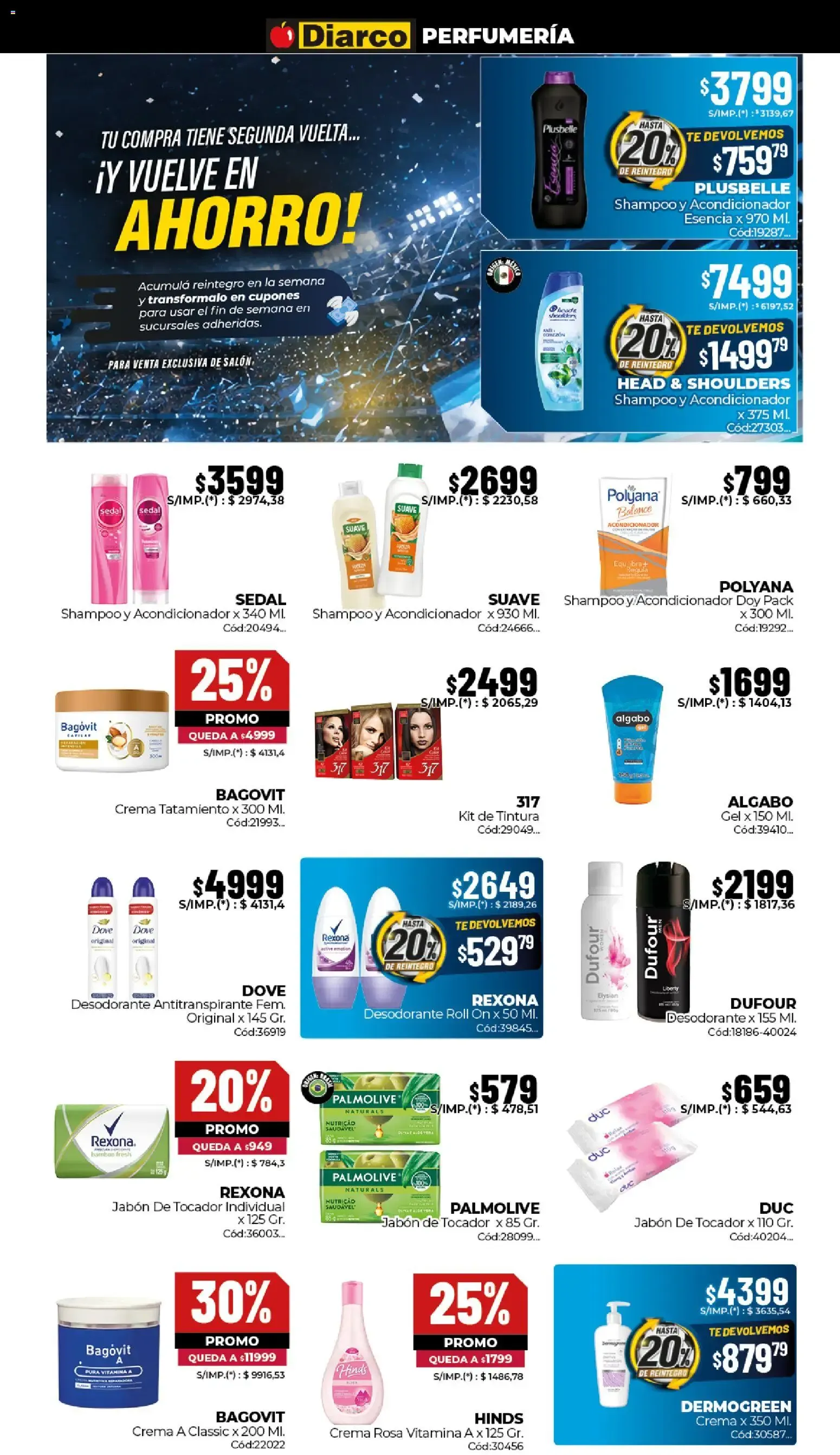 Ofertas de Diarco - Ahorros Mundiales del 22/06/2026 - 26/06/2026 22 de junio al 26 de junio 2026 - Página 12 del catálogo