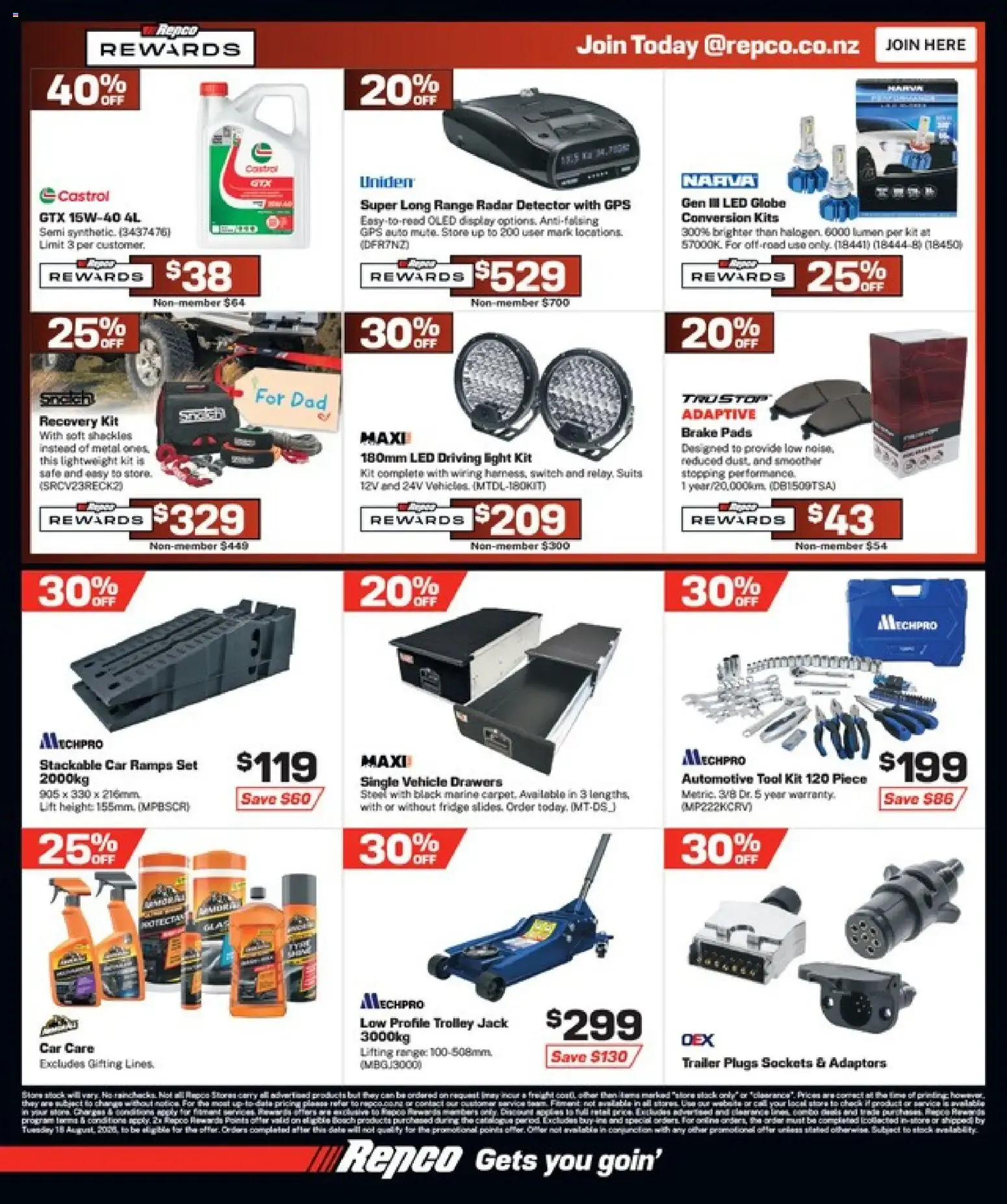 Repco: Deck out Dad's happy place. from 5 August to 18 August 2026 - Catalogue Page 16