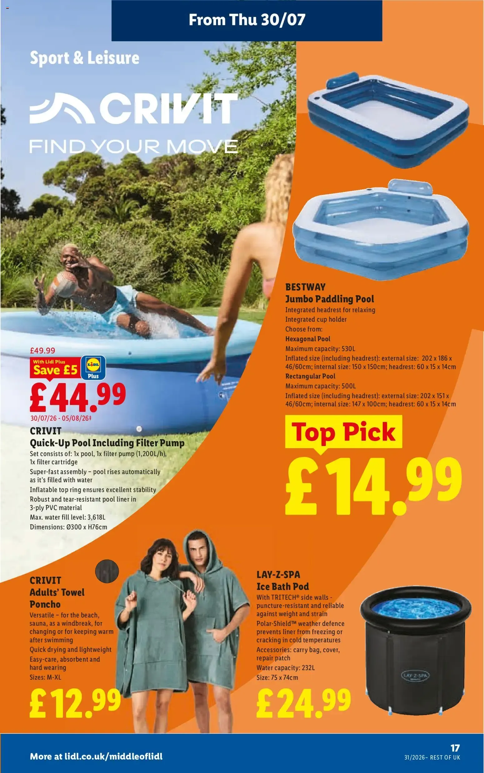 Lidl Weekly Offers from 30 July to 19 August 2026 - Catalogue Page 19