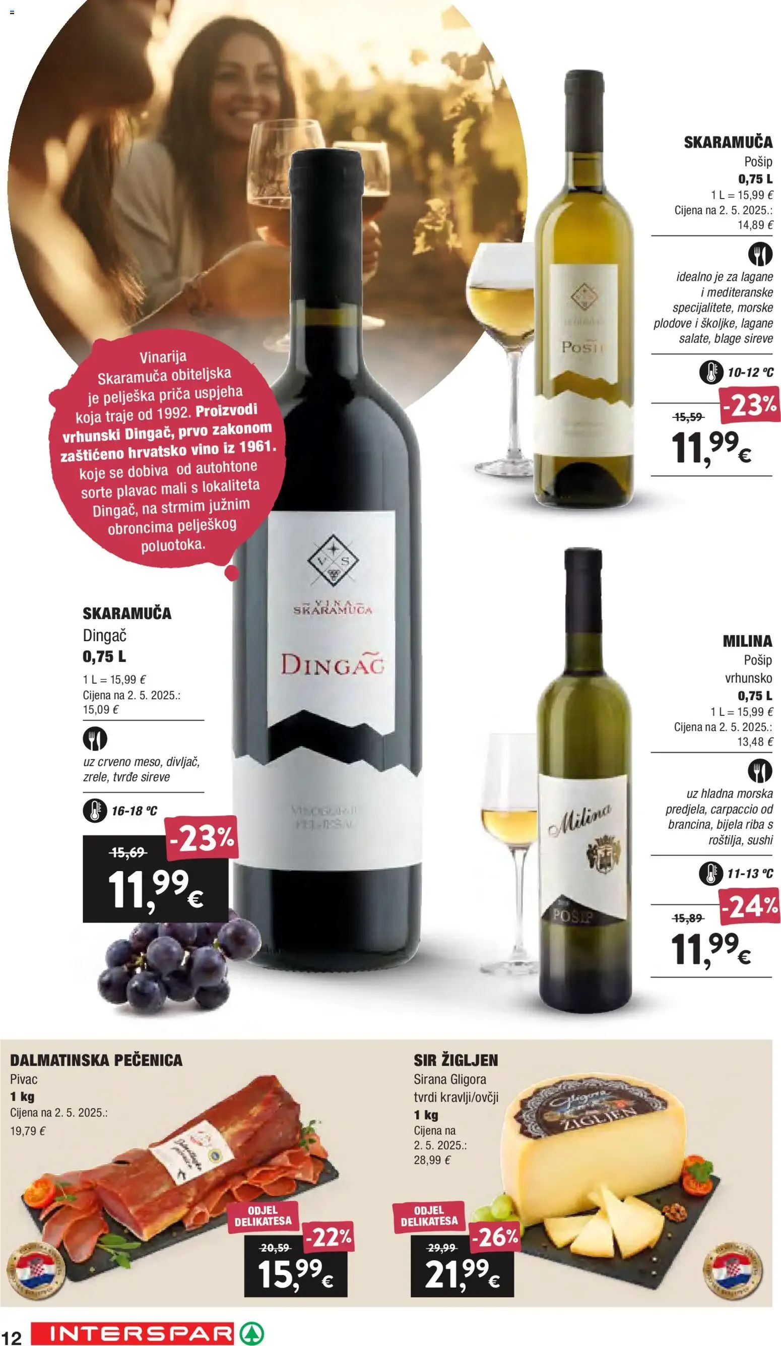 Katalog Vino I DELICIJE od 16. rujna do 6. listopada 2026. - Pregled Stranica 12