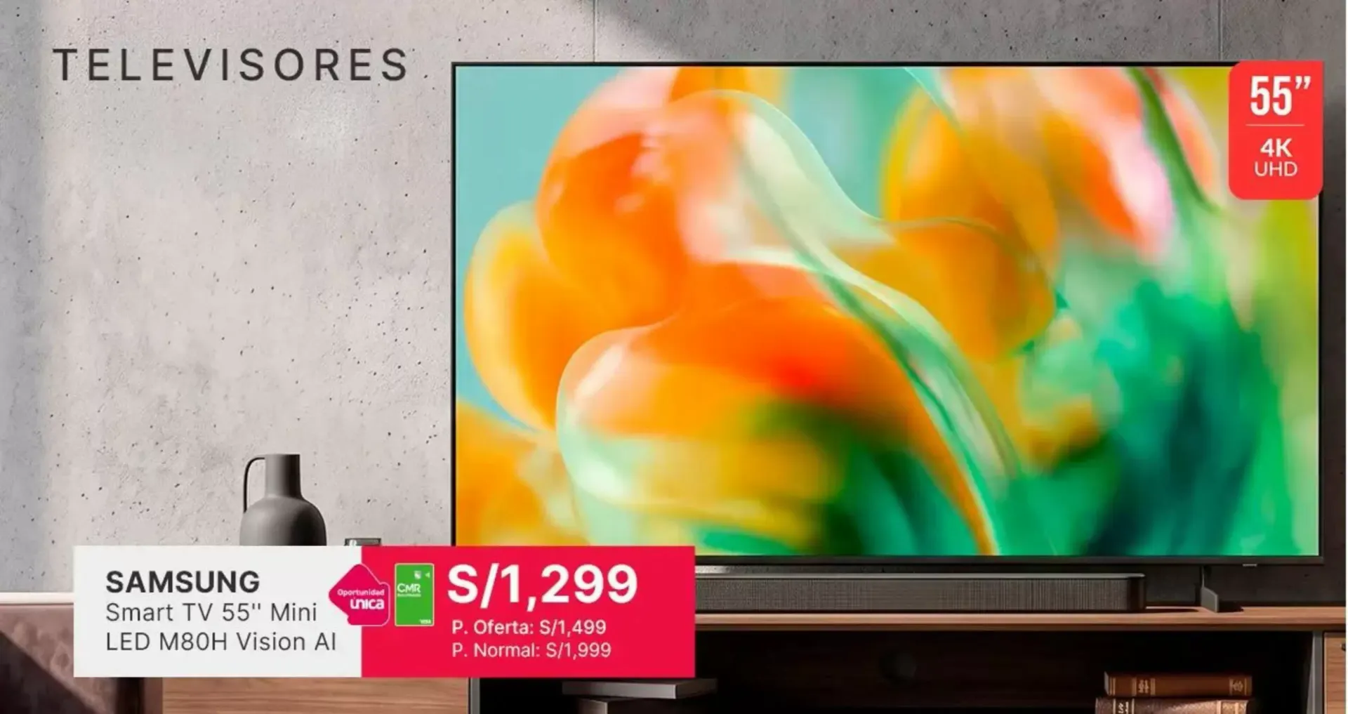 Catalogo de Televisores Samsung 4 de setiembre al 19 de setiembre 2026 - Pag 1