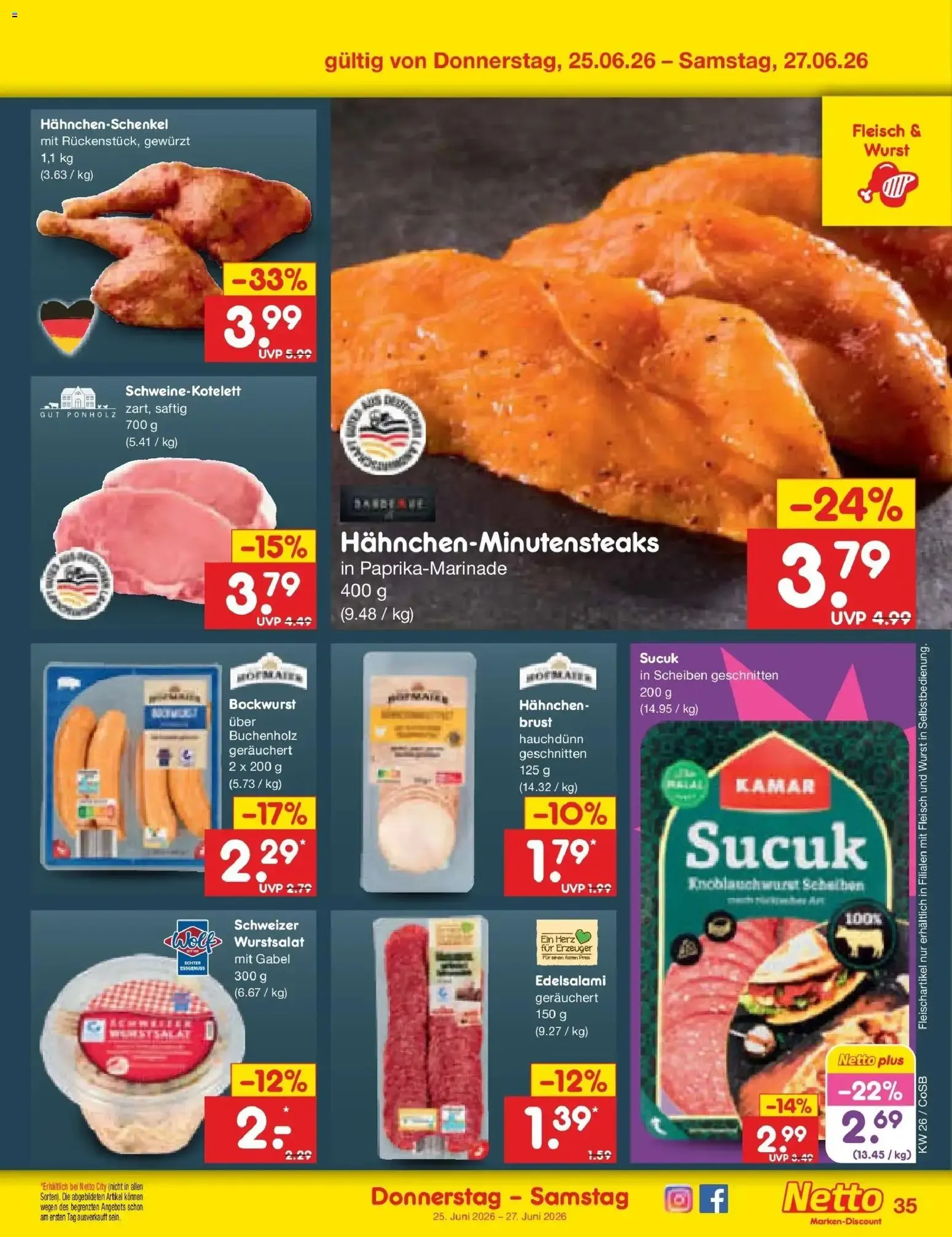 Netto Marken-Discount Prospekt Bitterfeld-Wolfen (ab 22.06.2026) » Angebote von 22. Juni bis 27. Juni 2026 - Prospekt seite 47