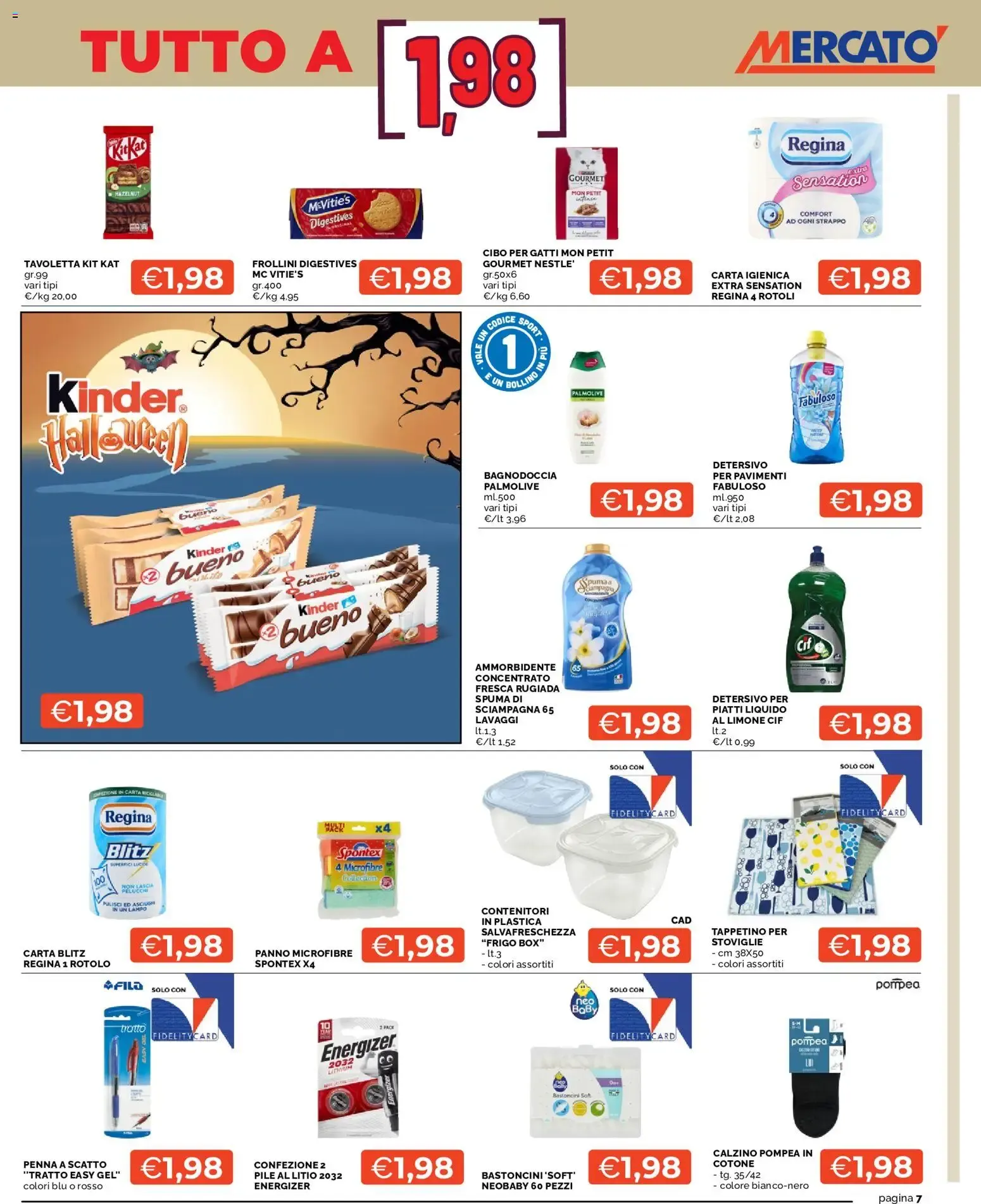 Mercatò volantino dal 22/10/2026 - online Offerte da 22 ottobre a 1 novembre di 2026 - Pagina del volantino 7