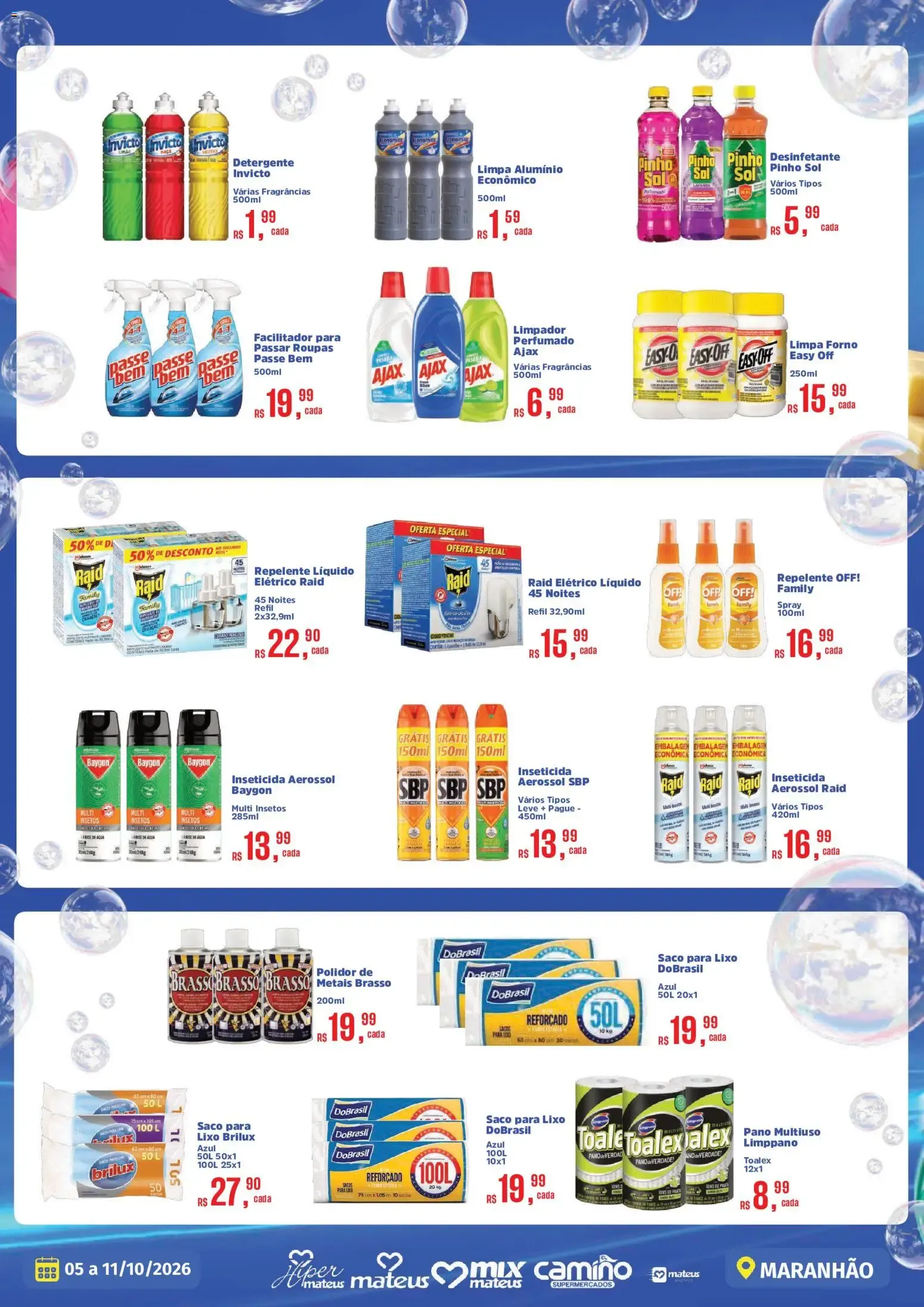 Encarte de Mateus ofertas Festival de Limpeza de 05/10/2026 | Promoções Online 5 de outubro até 11 de outubro 2026 - Pagina 3