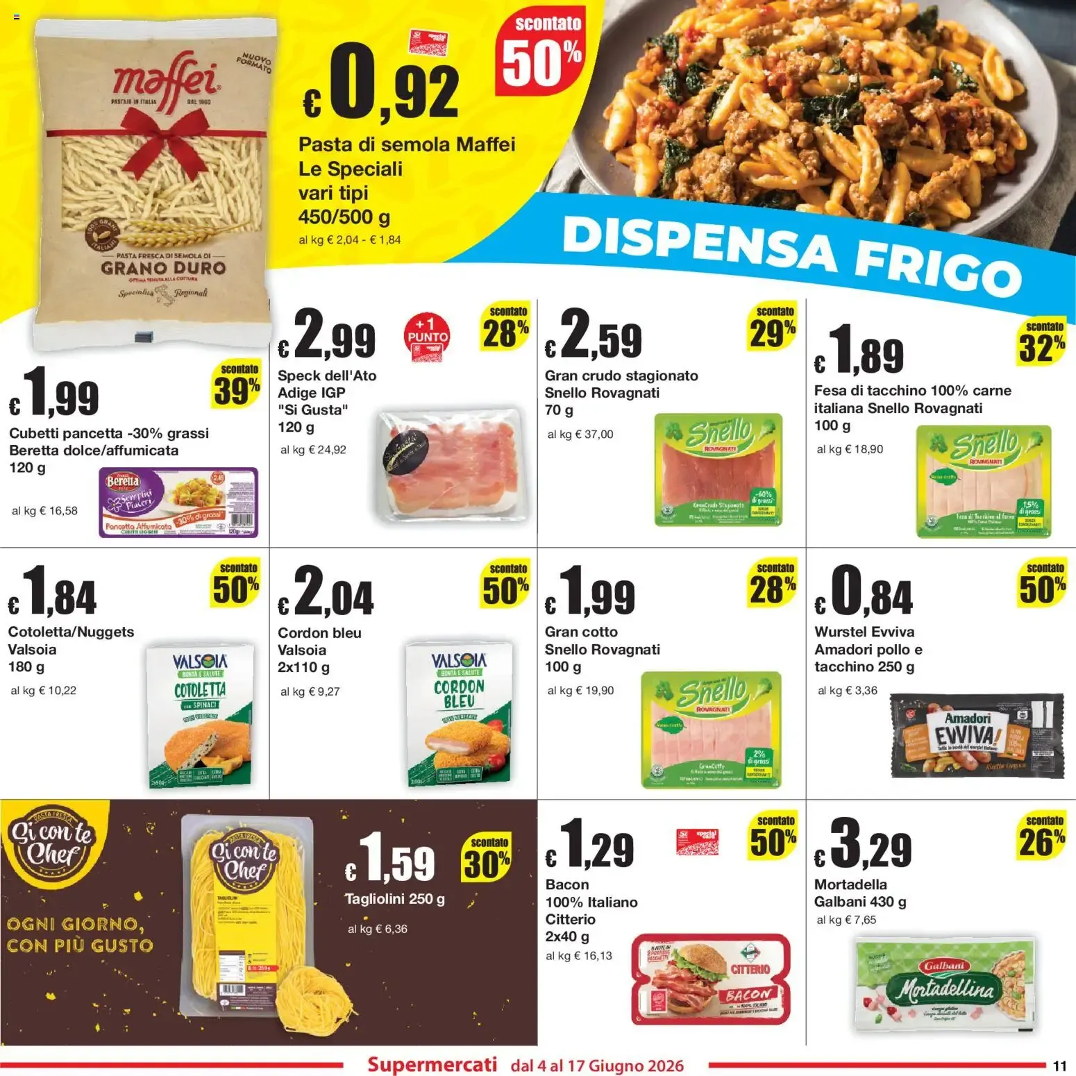 Sì con Te volantino dal 04/06/2026 - online Offerte da 4 giugno a 17 giugno di 2026 - Pagina del volantino 11