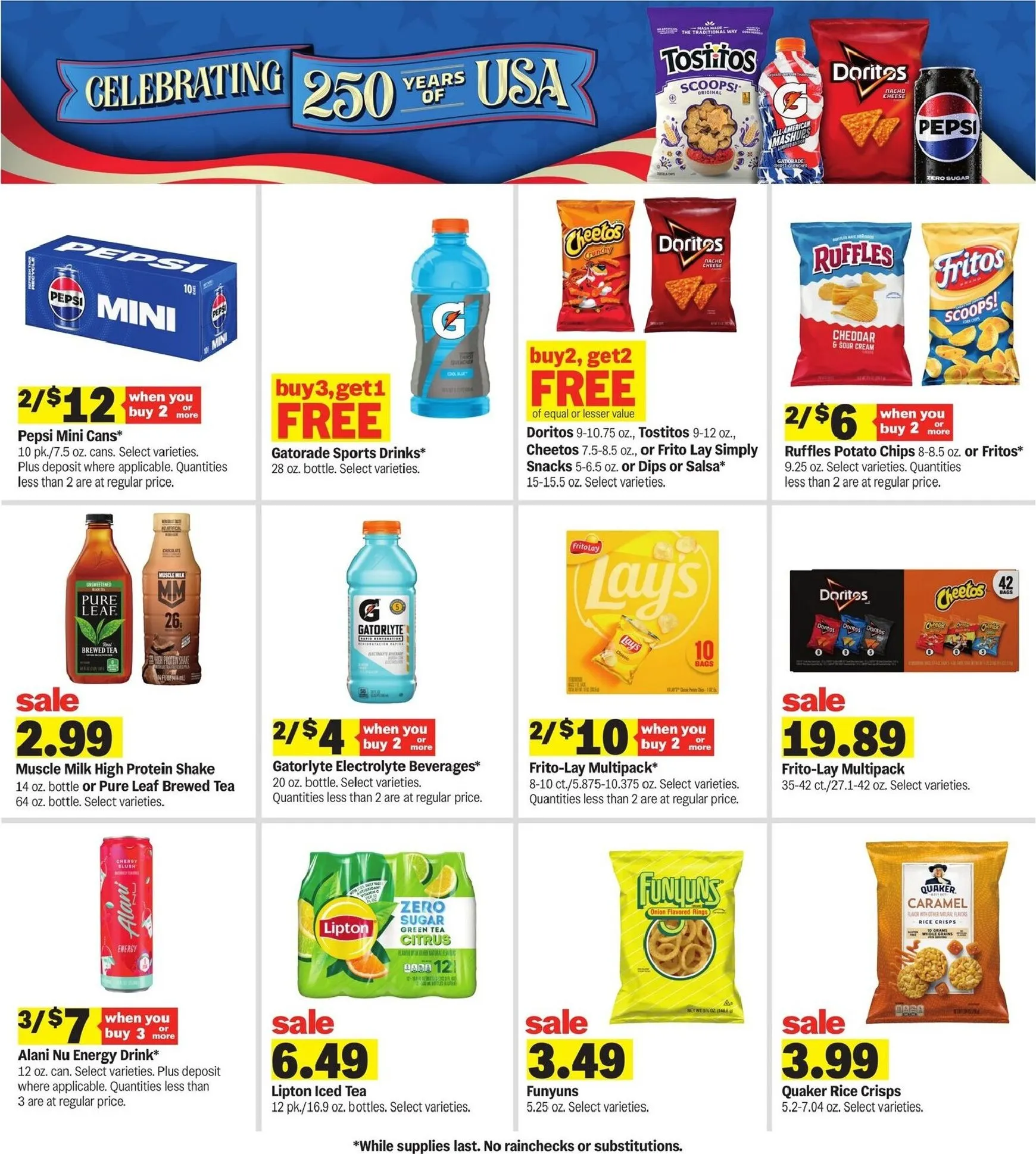 Weekly ad Meijer Sizzling Summer Deals from June 24 to June 30 2026 - Page 49