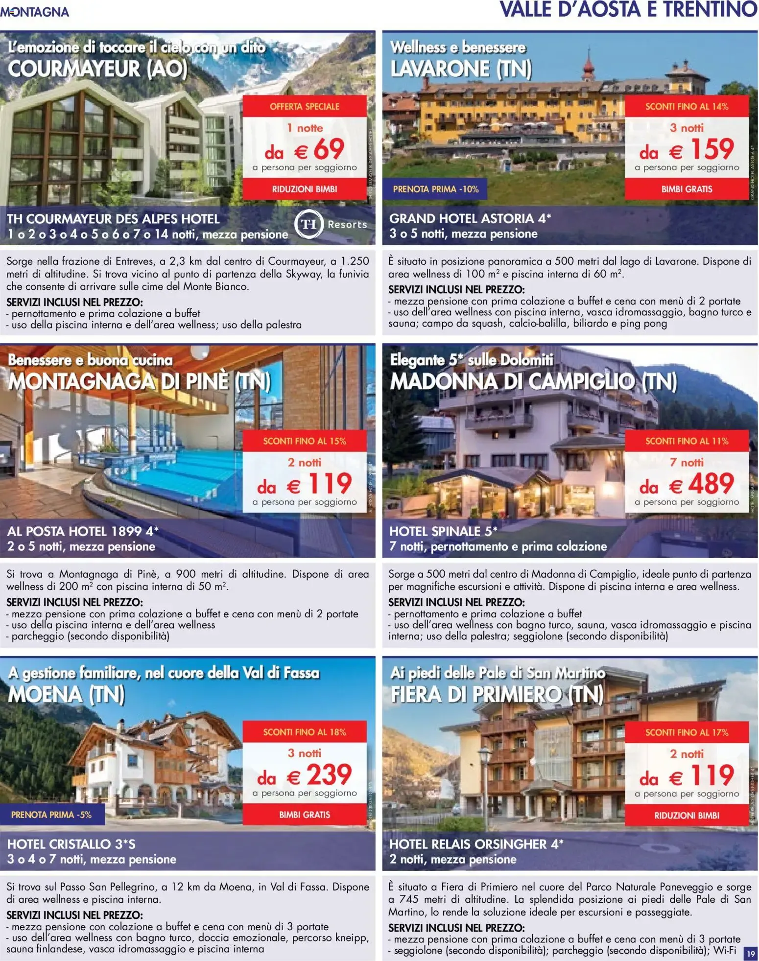 UN MARE DI OFFERTE: MARE, MONTAGNA, ENTROTERRA, TOUR, PACCHETTI VACANZA E CROCIERE da 10 aprile a 30 settembre di 2026 - Pagina del volantino 19