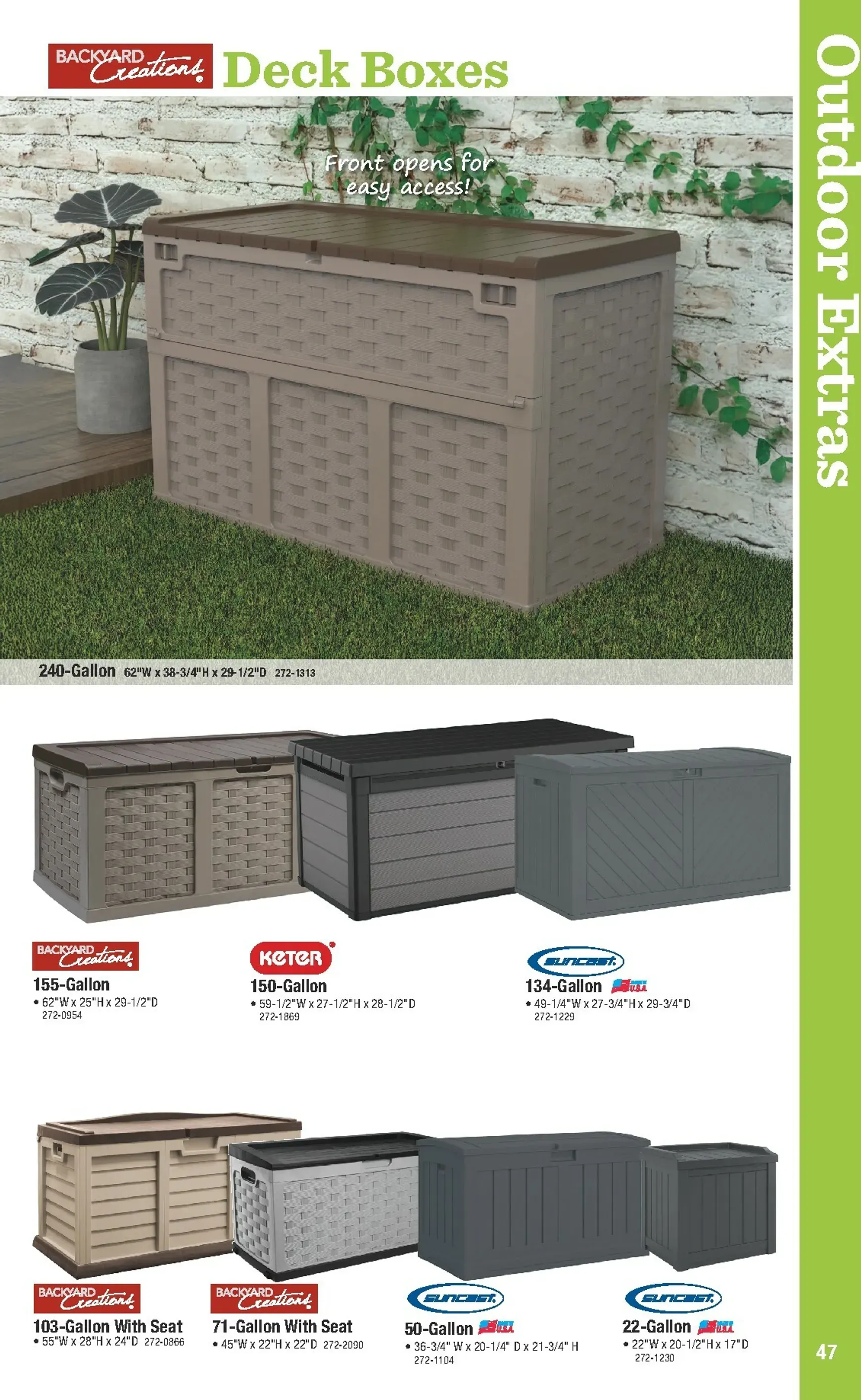Weekly ad Outdoor Living 2026 Catalog from February 4 to December 31 2026 - Page 48