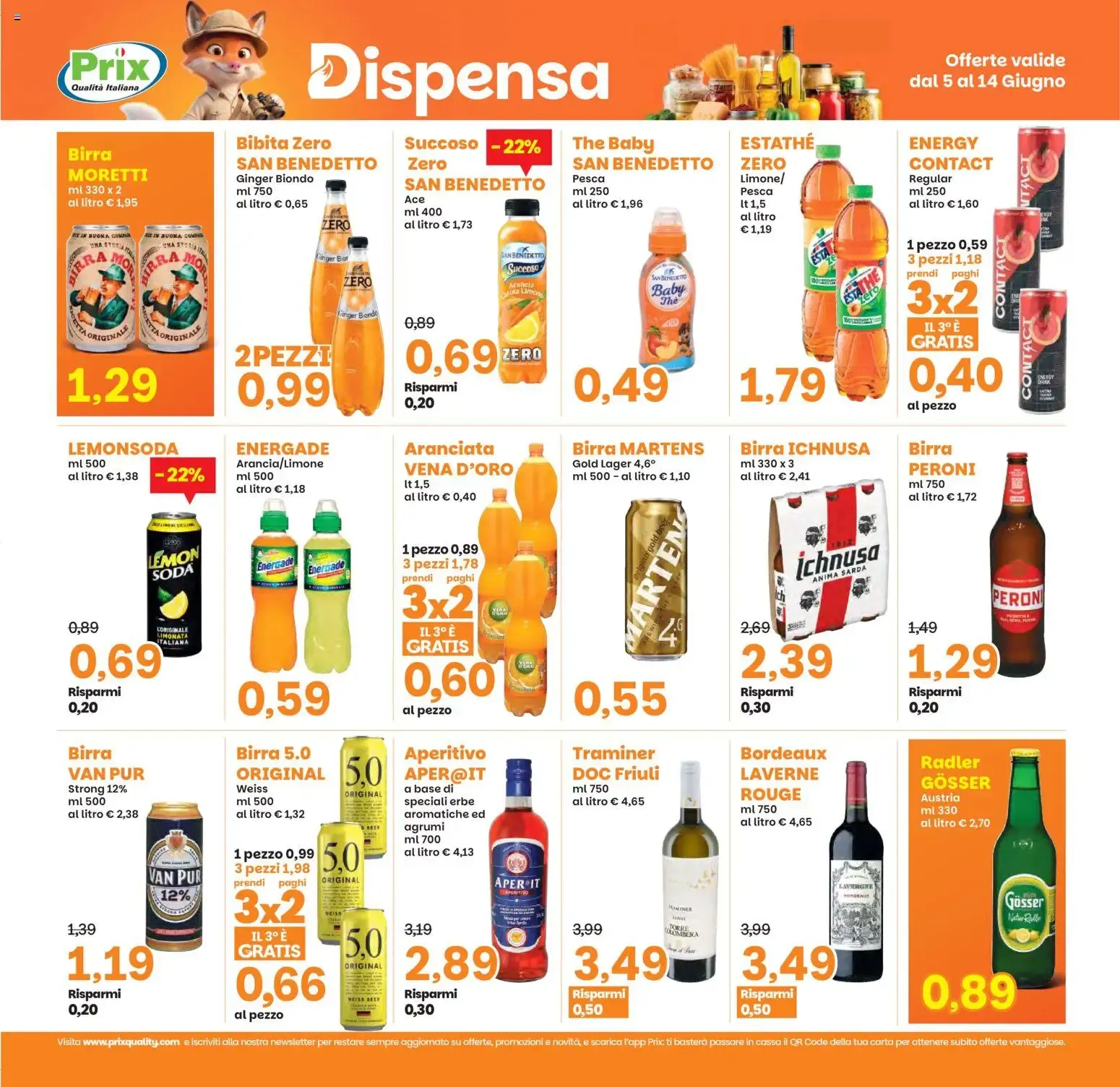 Nuovo Prix volantino dal 05/06/2026 > offerte anteprima 🛍️ da 5 giugno a 14 giugno di 2026 - Pagina del volantino 18