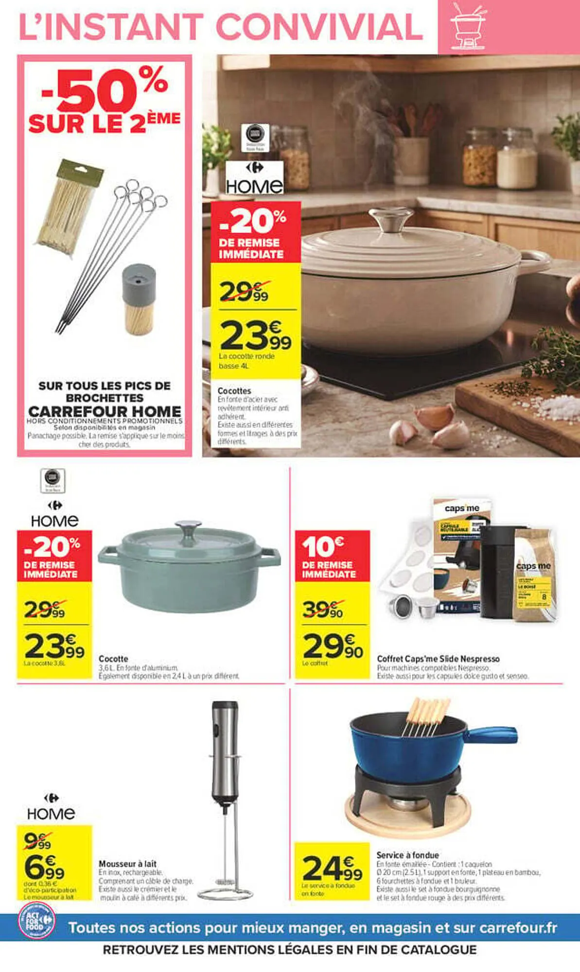 PARTAGEONS LE GOÛT DU MIEUX MANGER du 13 octobre au 26 octobre 2026 - Catalogue page 19