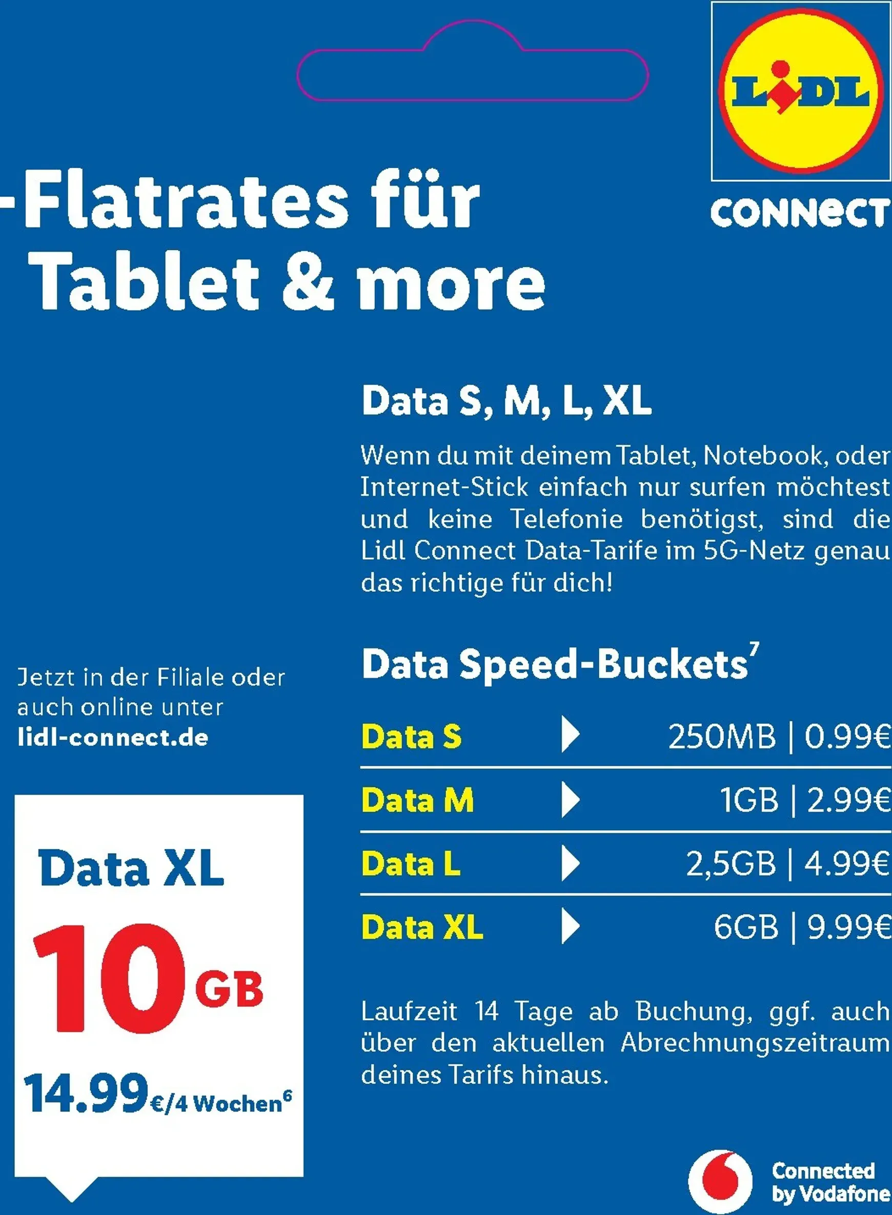 Lidl Connect - Tarif Übersicht von 1. Oktober bis 31. August 2026 - Prospekt seite 11
