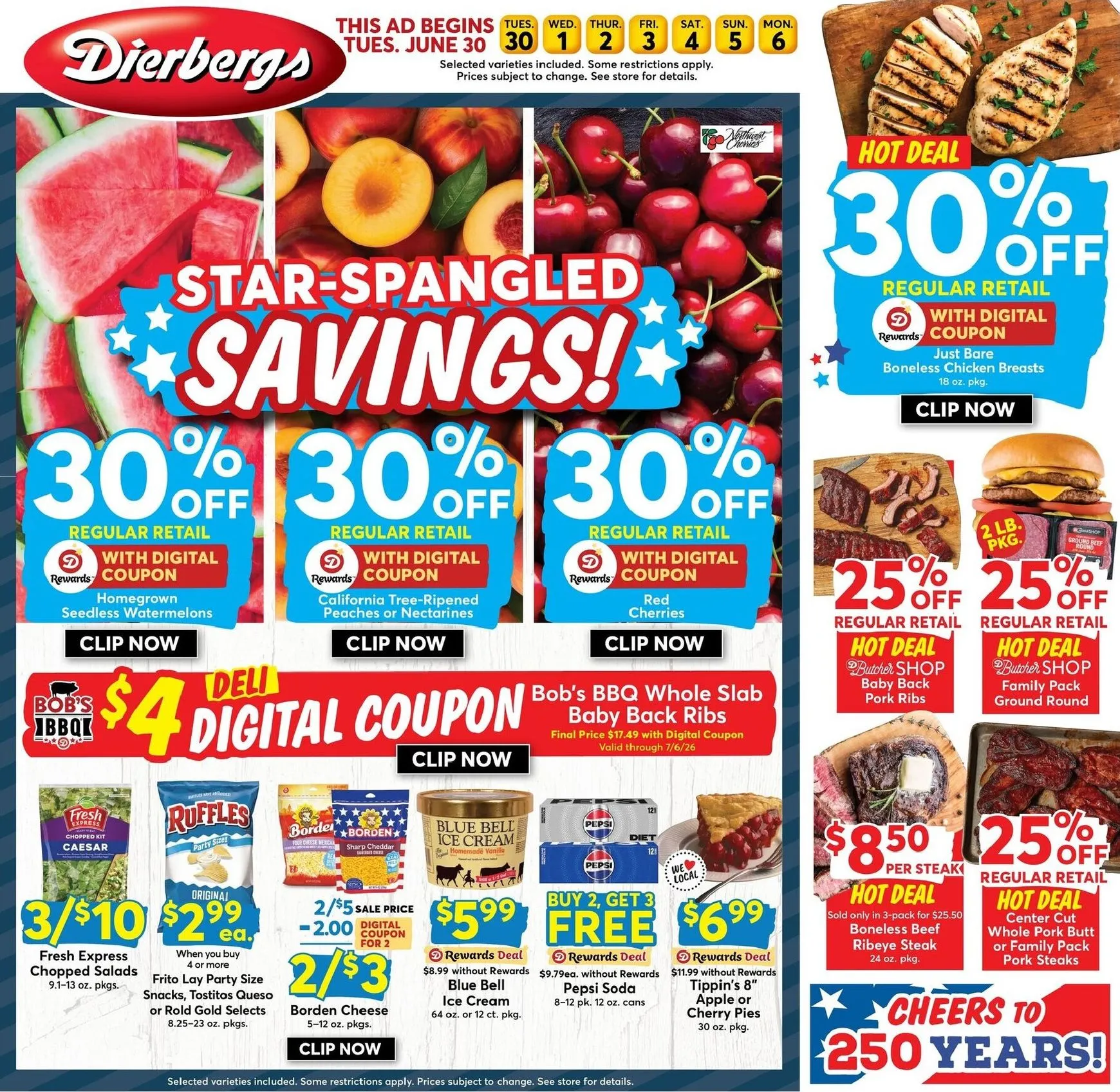 Weekly ad Current Dierbergs leaflet valid from Tuesday 06/30/2026 to Monday 07/06/2026 from June 30 to July 6 2026 - Page 2
