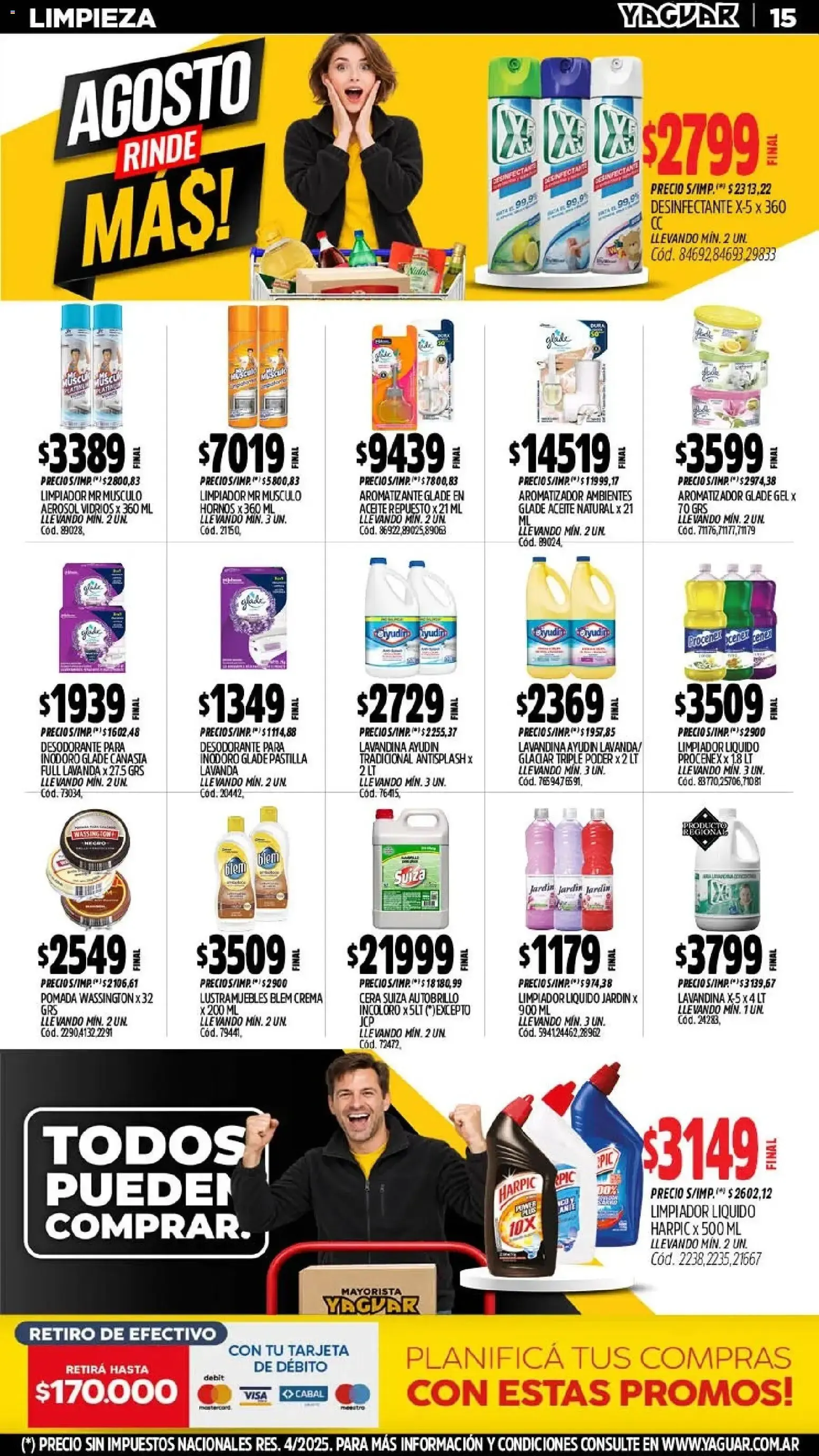 Ofertas de Mayorista Yaguar - Agosto Rinde Más! 24 de agosto al 30 de agosto 2026 - Página 16 del catálogo