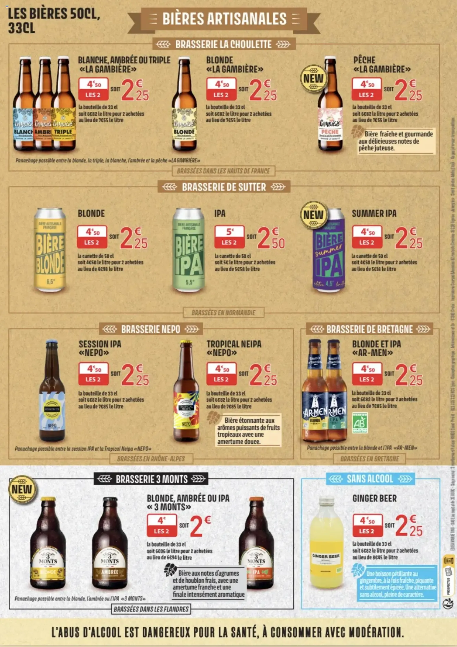 Grand Frais La foire à la bière à partir du 08/06/2026 - promo en ligne du 8 juin au 20 juin 2026 - Catalogue page 4