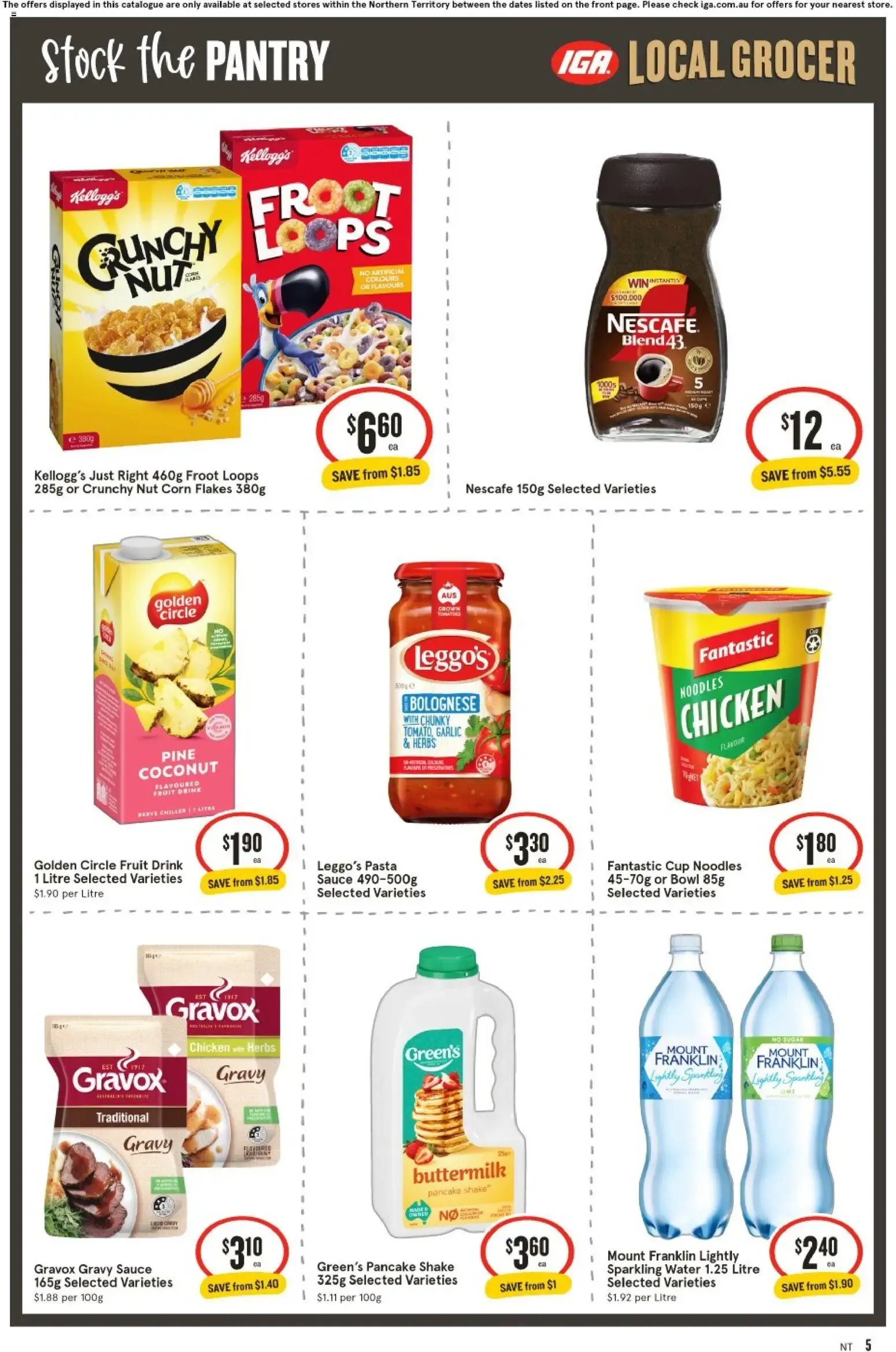 IGA catalogue valid from 26/08/2026 > Online Australia - Catalogue valid from 26 August to 1 September 2026 - page 5