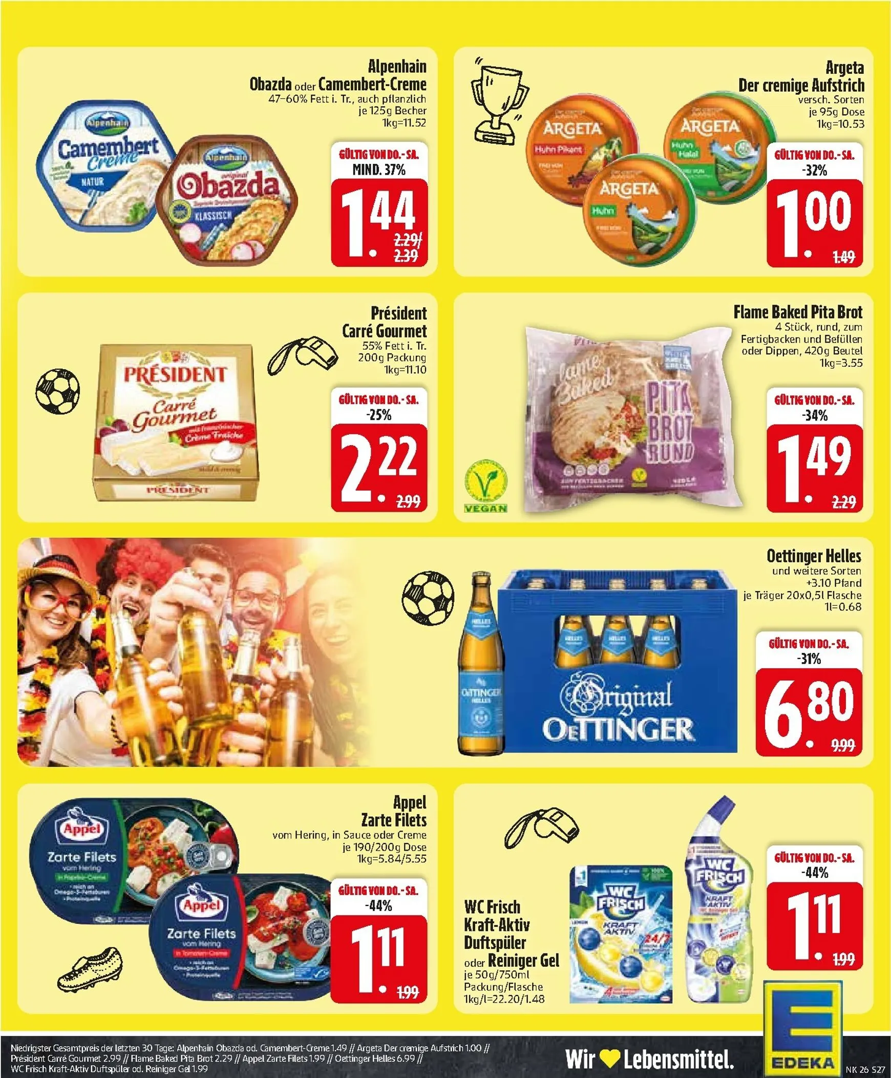 Edeka Prospekt – von Montag 22.06.2026 bis Samstag 27.06.2026 von 22. Juni bis 27. Juni 2026 - Prospekt seite 31