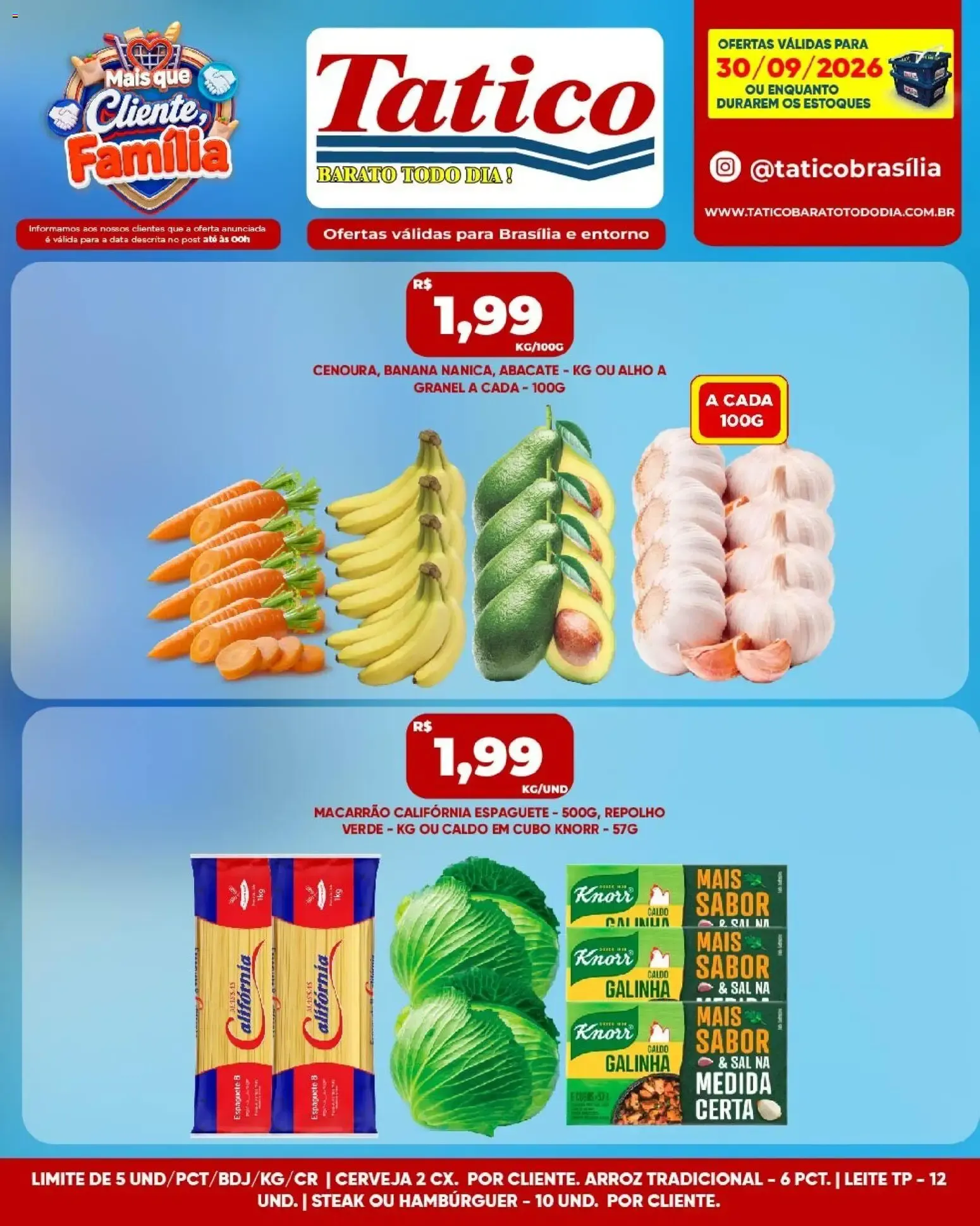 Encarte de Tatico ofertas do Dia de 30/09/2026 | Promoções Online 30 de setembro até 30 de setembro 2026 - Pagina 1