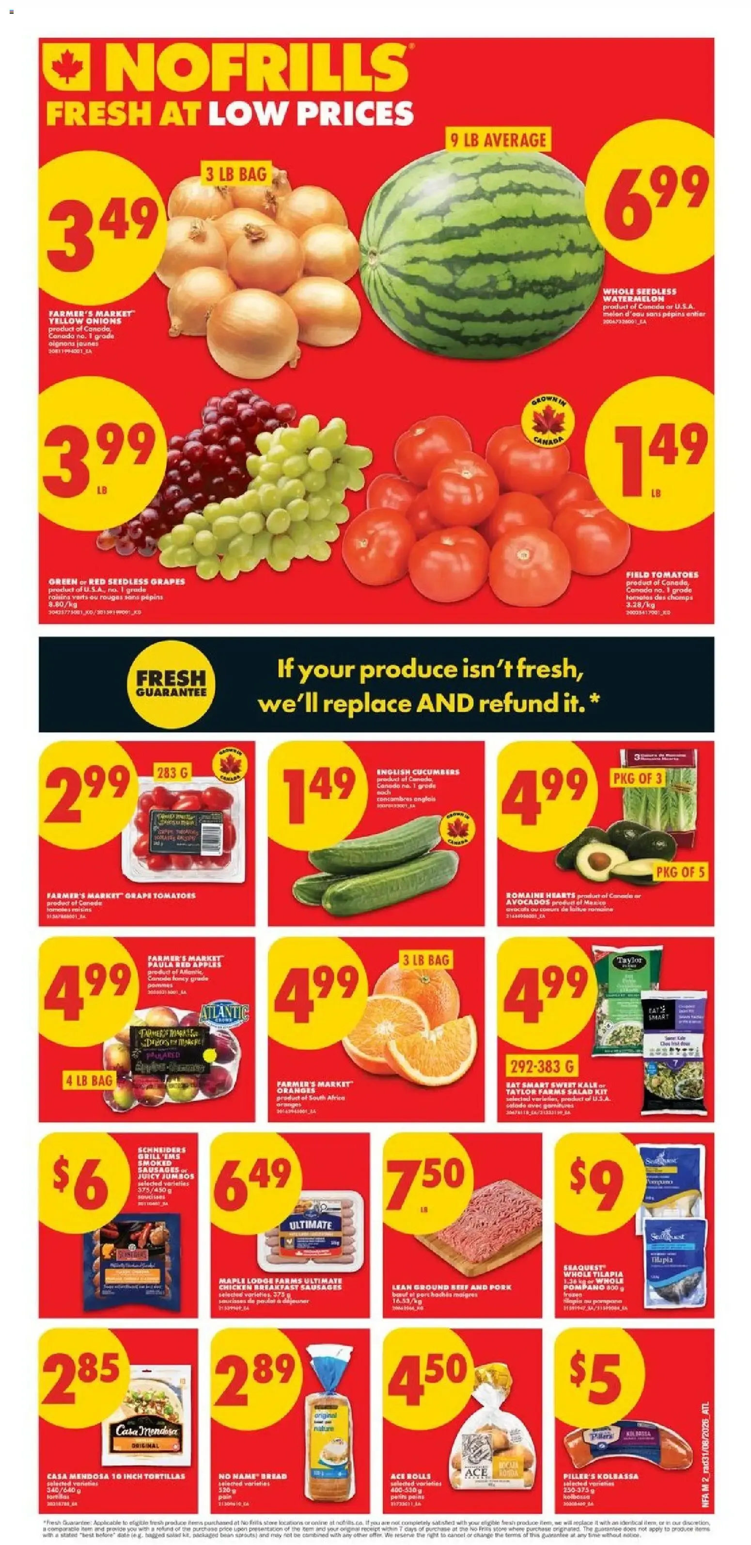 No Frills weekly flyer - NS from Sep 3, 2026 > weekly specials & deals from September 3 to September 9 2026 - flyer page 2