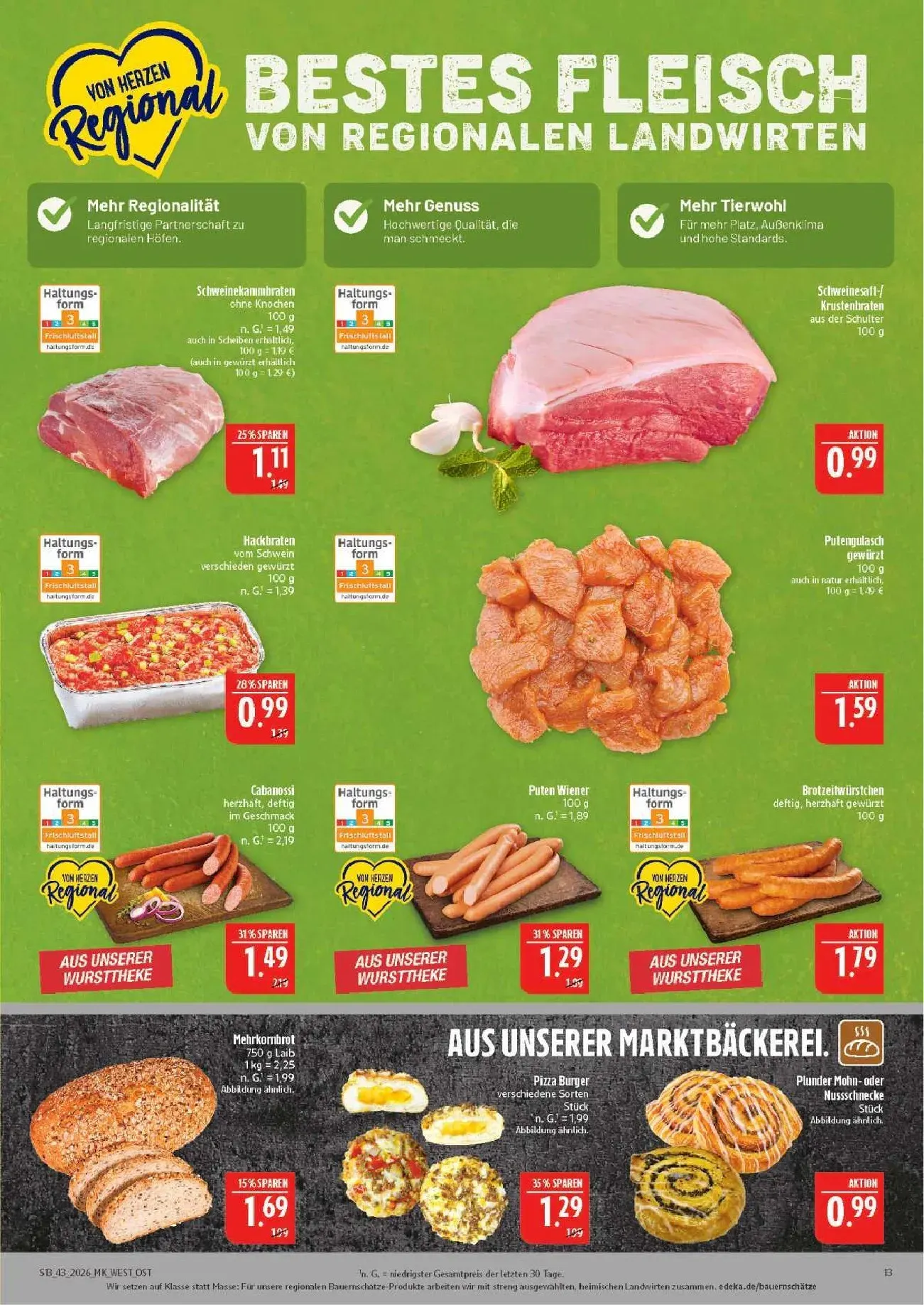 Marktkauf App: Scannen & Clever Sparen von 19. Oktober bis 24. Oktober 2026 - Prospekt seite 13