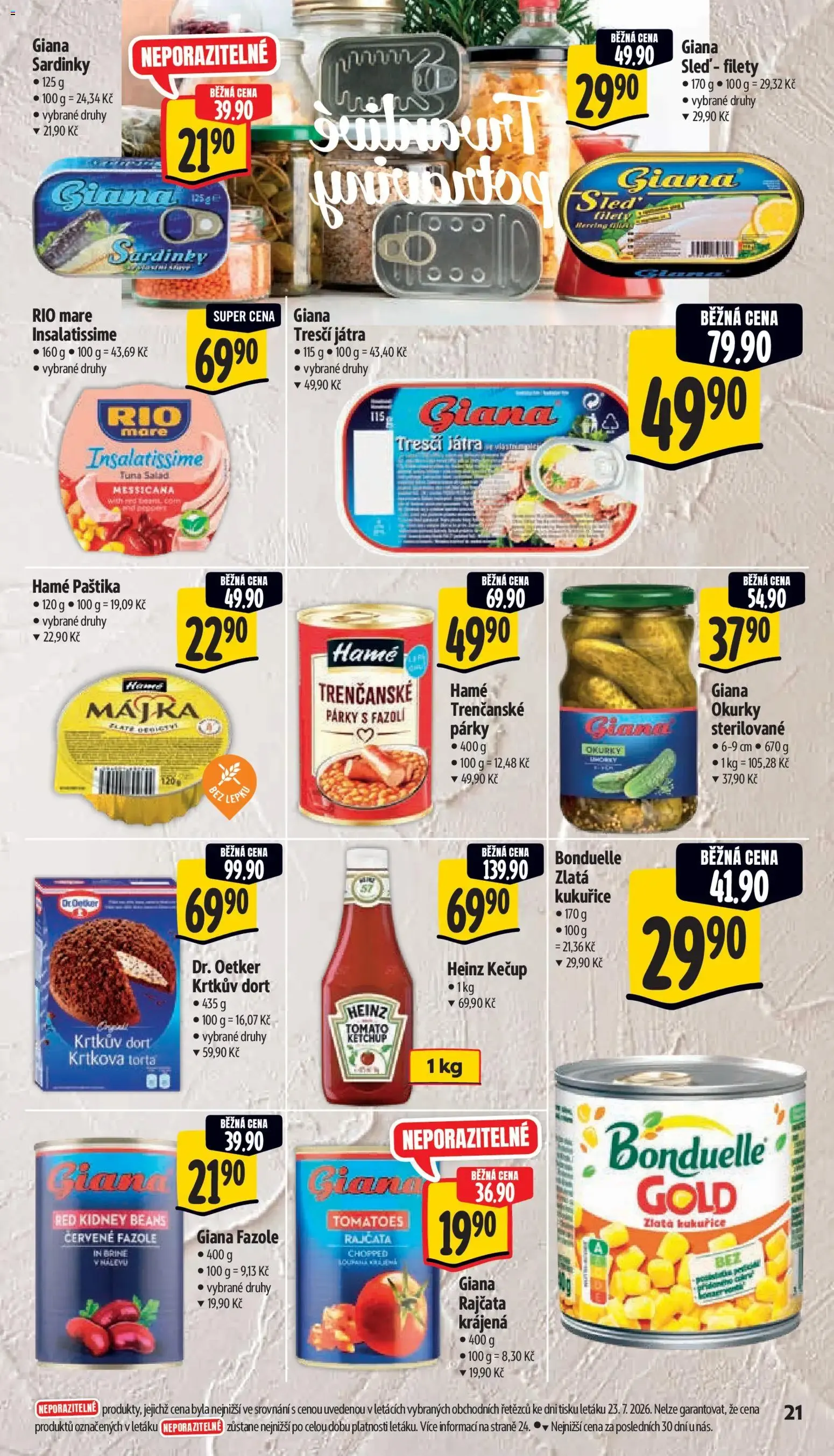 Albert leták - Supermarket - Ostrava od 29.07.2026 - Akční leták - 29. července 4. srpna 2026 - Page 35