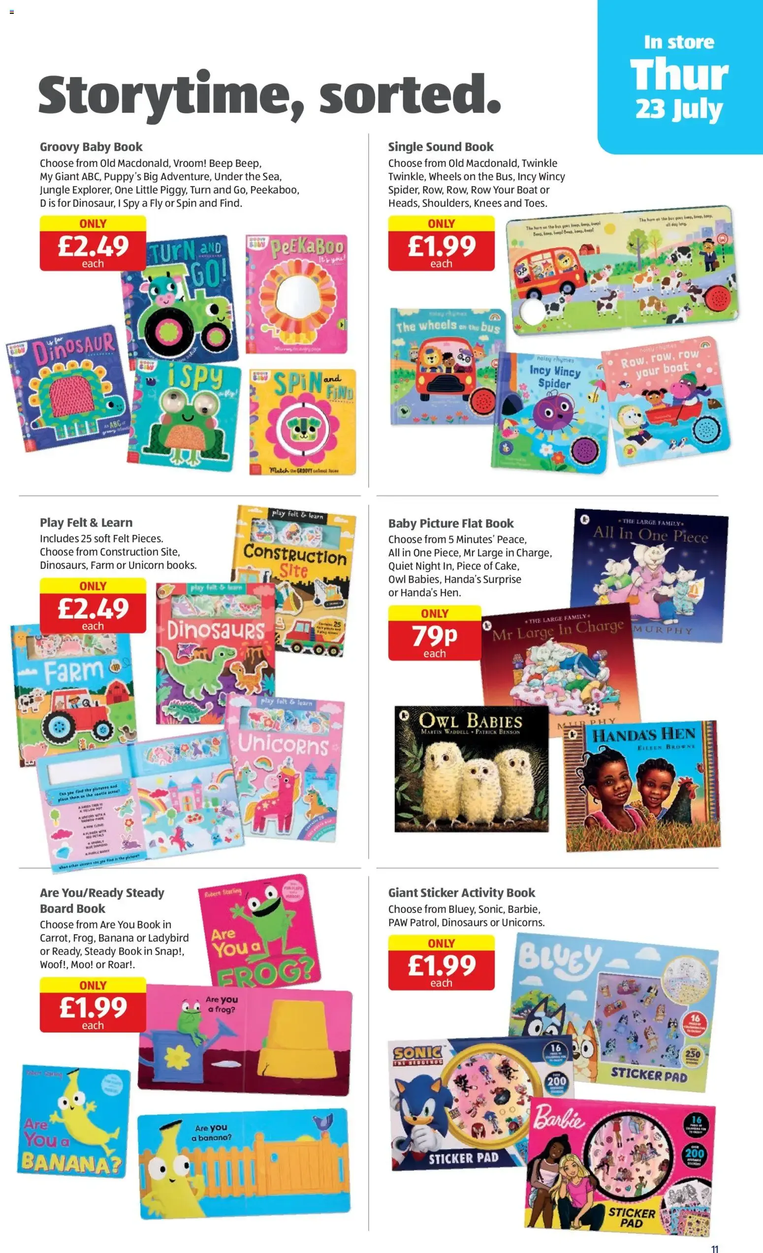 Aldi Specialbuys from 16 July to 26 July 2026 - Catalogue Page 11
