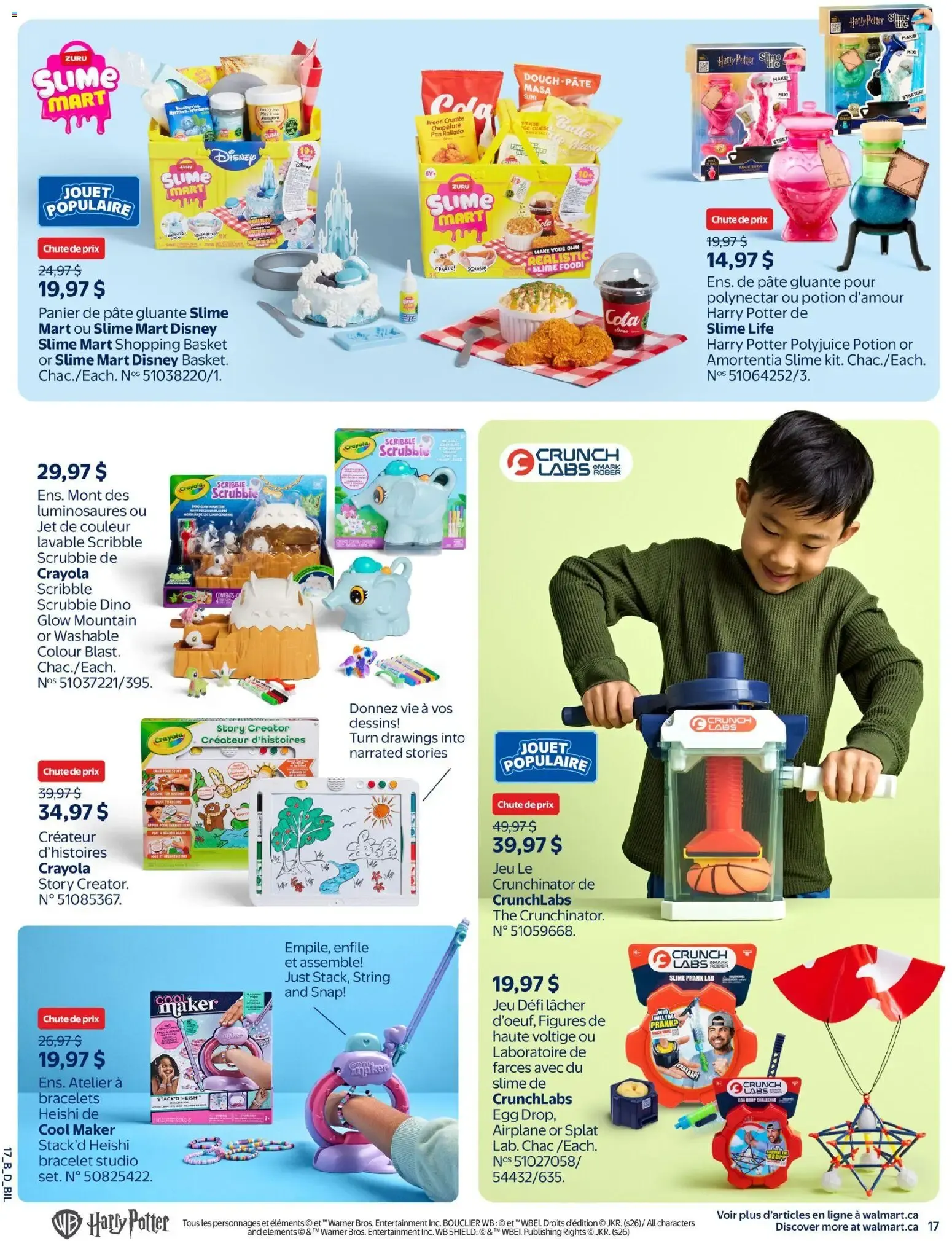 Walmart circulaire - Livret des jouets from Oct 15, 2026 > weekly specials & deals from October 15 to December 23 2026 - flyer page 23