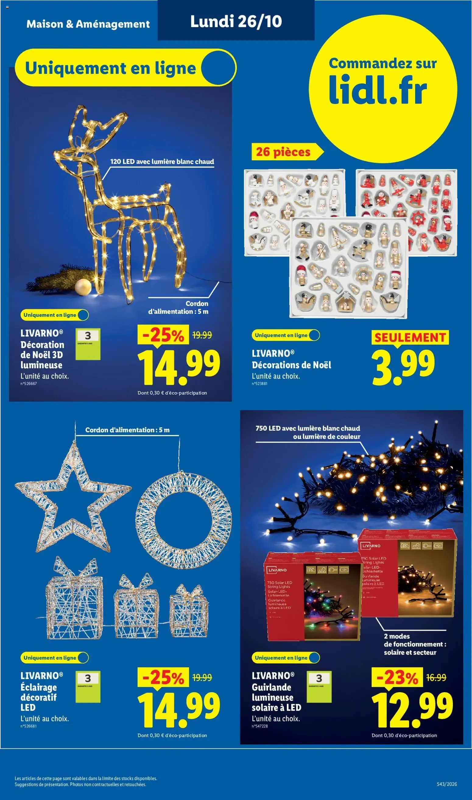 Brochure Lidl - Exclusividades Web du 26 octobre au 29 octobre 2026 - Catalogue page 9