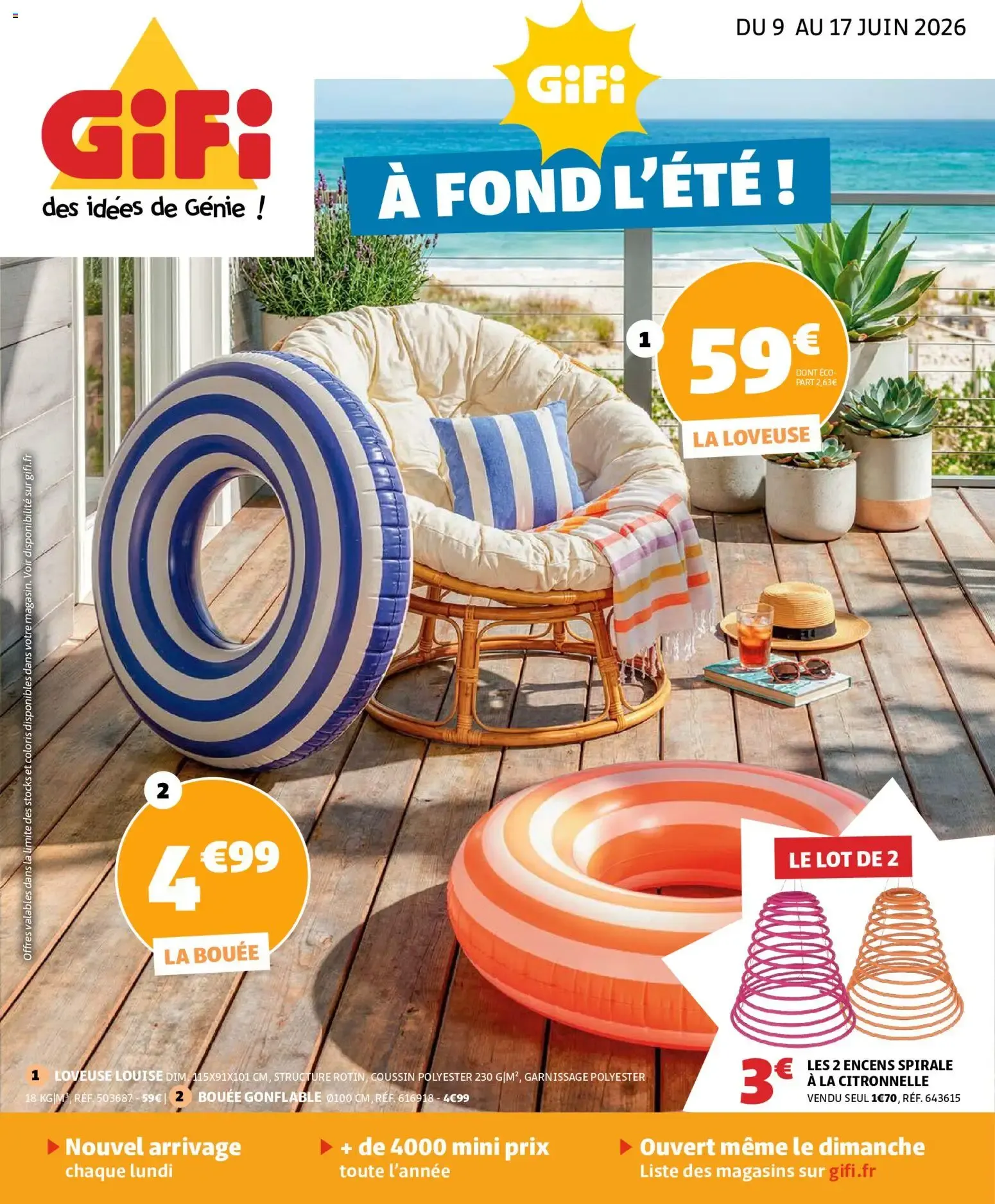 GiFi catalogue à partir du 09/06/2026 - promo en ligne