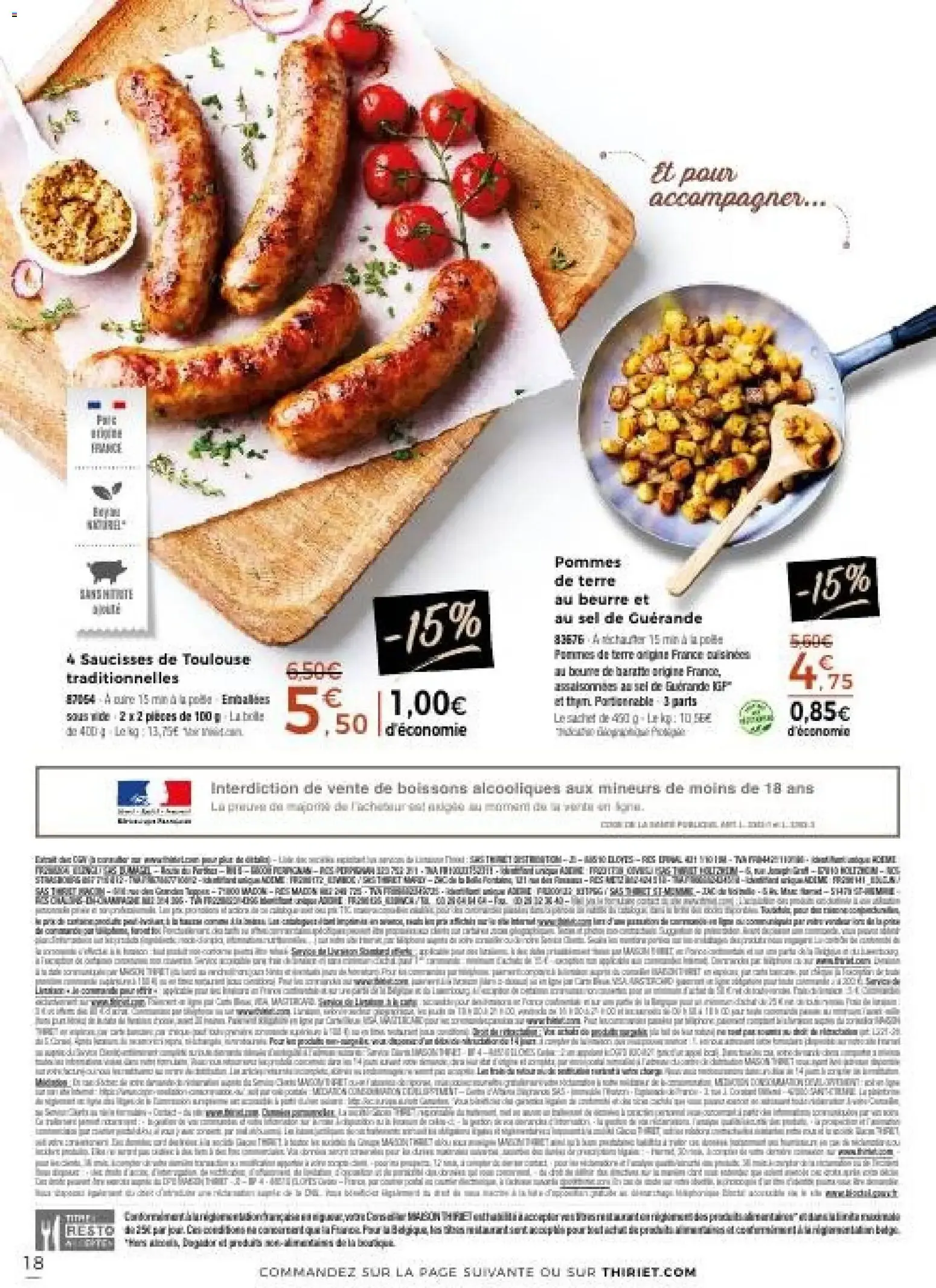 Thiriet - Catalogue Bons Plans du 7 septembre au 29 septembre 2026 - Catalogue page 18