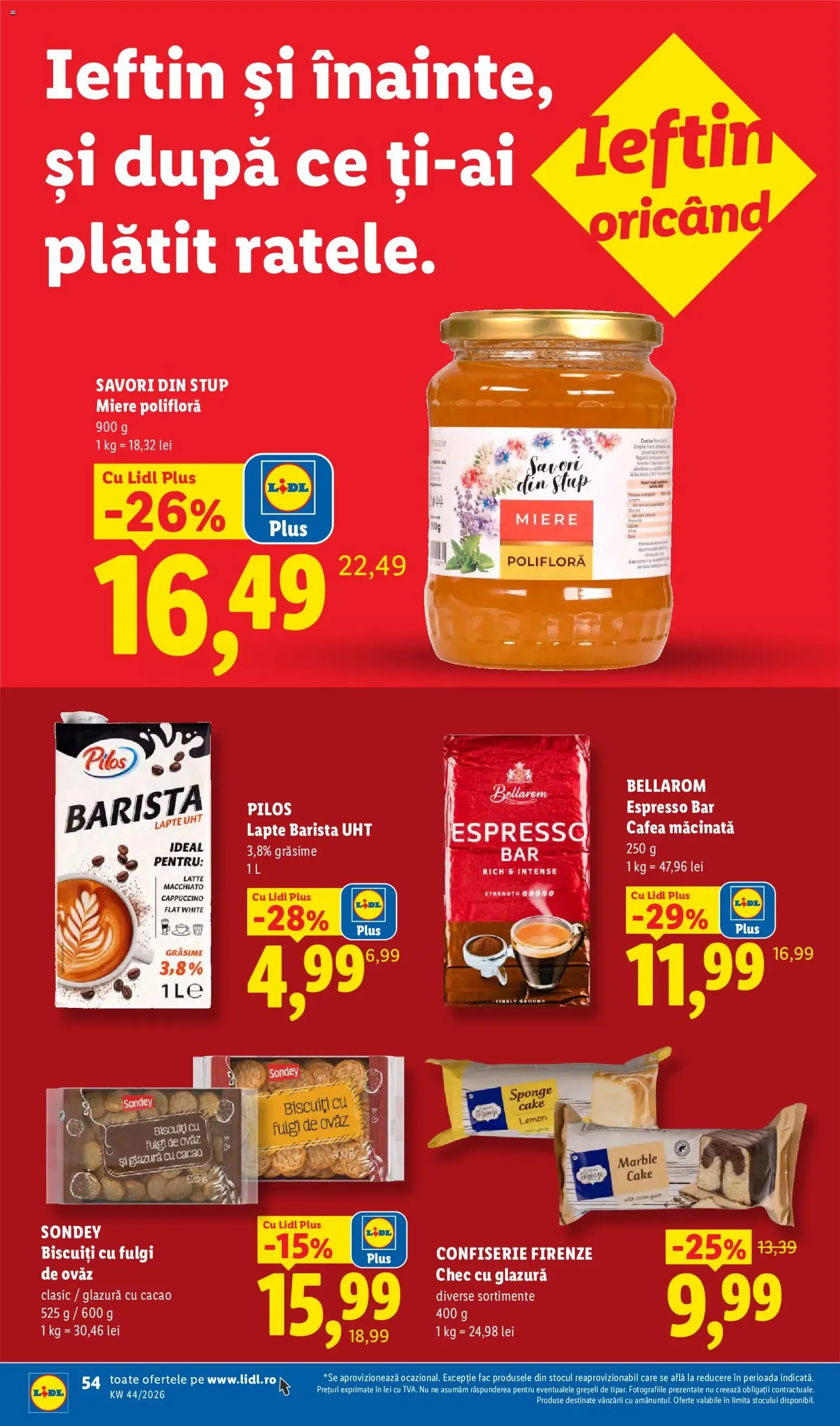 Catalog Catalog LIDL 26.10.2026 - Oferta și Revista online de la 26 octombrie până la 1 noiembrie 2026 - Revista Pagina 54