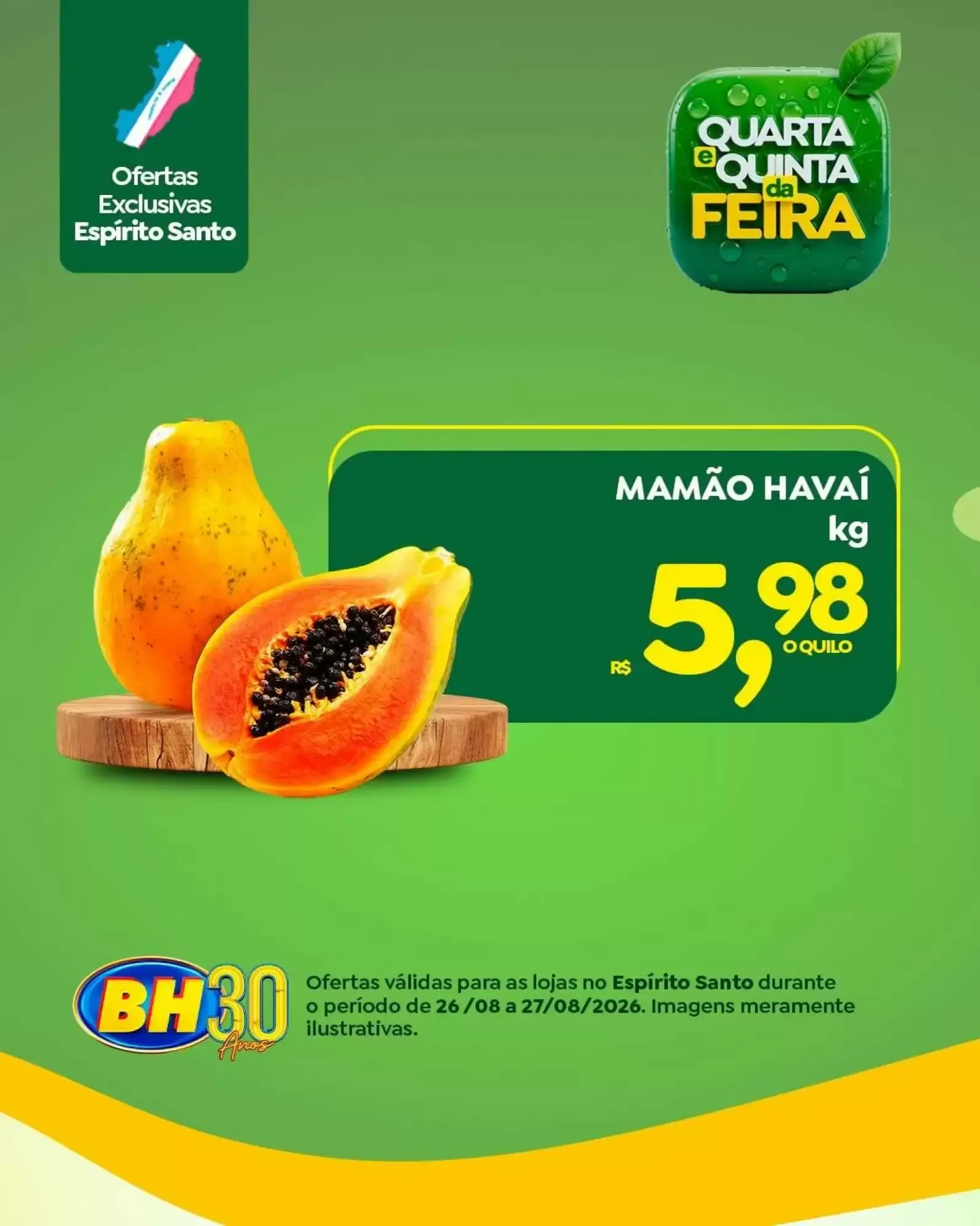 Encarte de Ofertas Quarta e Quinta da Feira - Supermercados BH 26 de agosto até 27 de agosto 2026 - Pagina 5