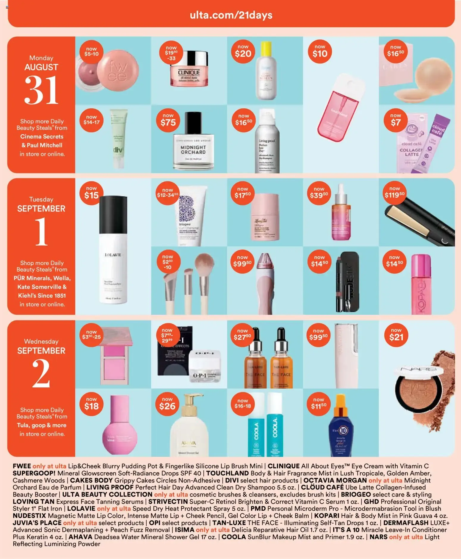 Weekly ad Ulta Beauty: 21+ Days of Beauty Event from August 28 to September 17 2026 - Page 3