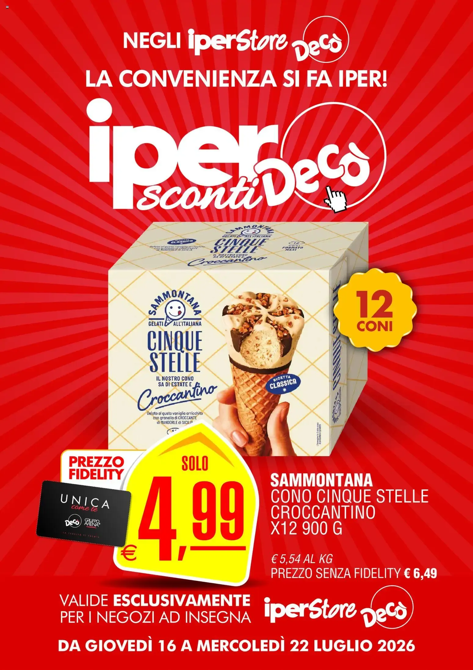 Nuovo Decò volantino iperStore dal 16/07/2026 > offerte anteprima 🛍️