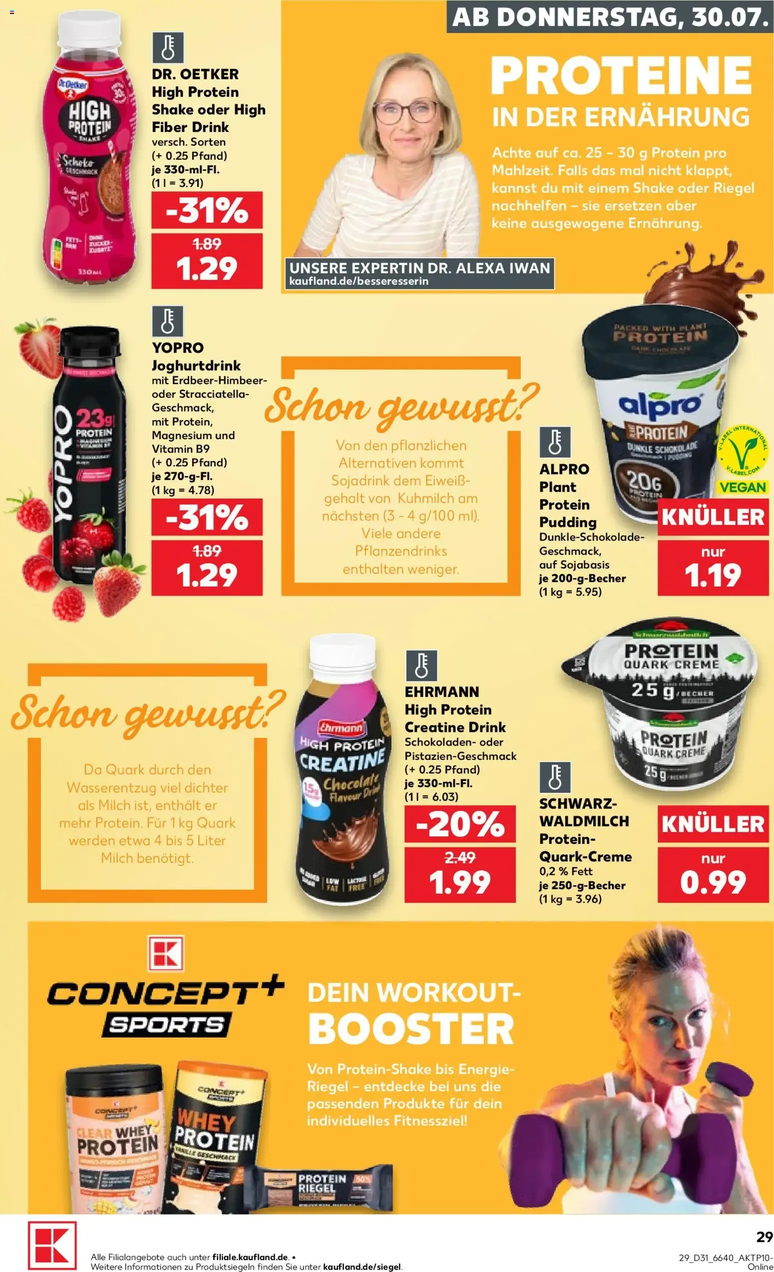 Prospekt Kaufland ab 30.07.2026 » Angebote Online zum Blättern von 30. Juli bis 5. August 2026 - Prospekt seite 29