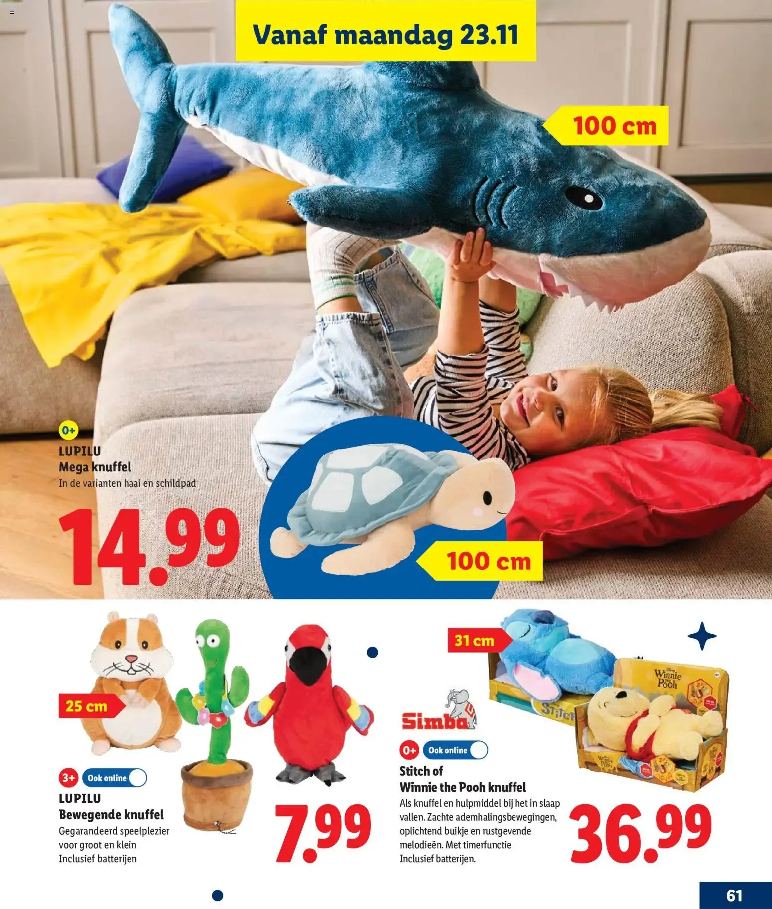 Het grote Lidl Speelgoed boek van 9 oktober tot 23 november 2026 - Folder pagina 61