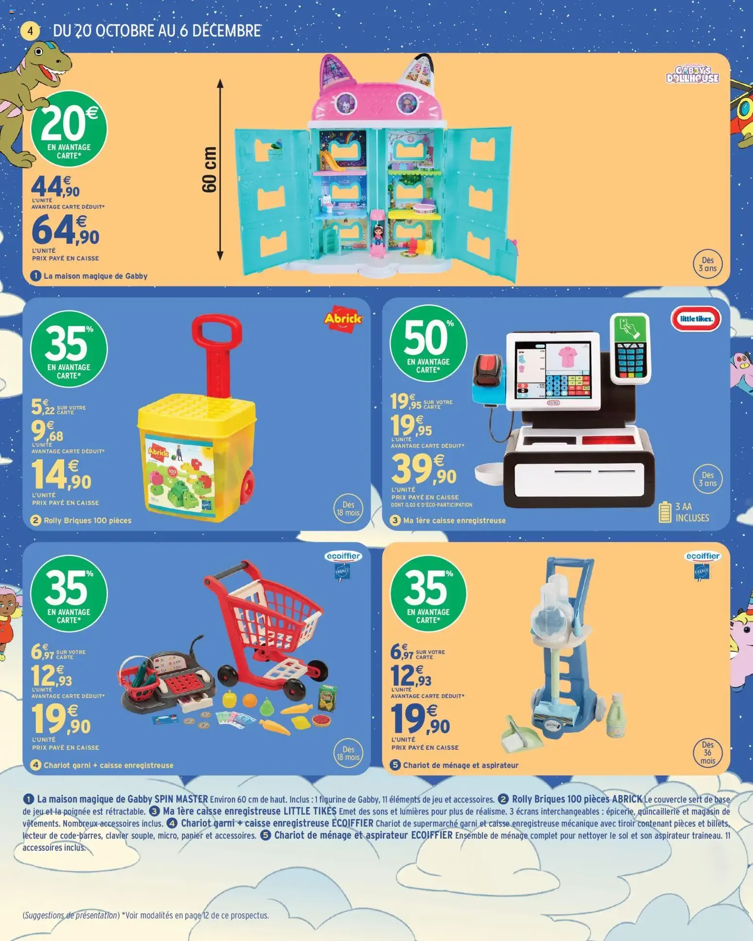 Intermarché - Découvrez les jouets de Noël à partir du 20/10/2026 - promo en ligne du 20 octobre au 6 décembre 2026 - Catalogue page 4