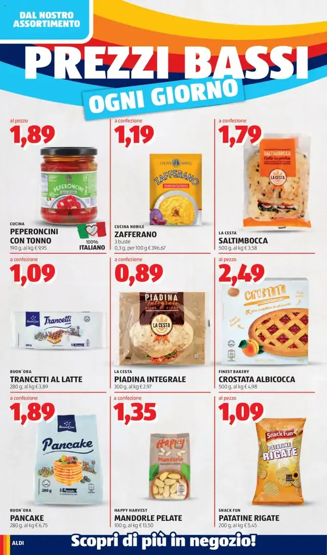 ALDI Volantino: Prezzi Bassi Ogni Giorno da 20 luglio a 26 luglio di 2026 - Pagina del volantino 4