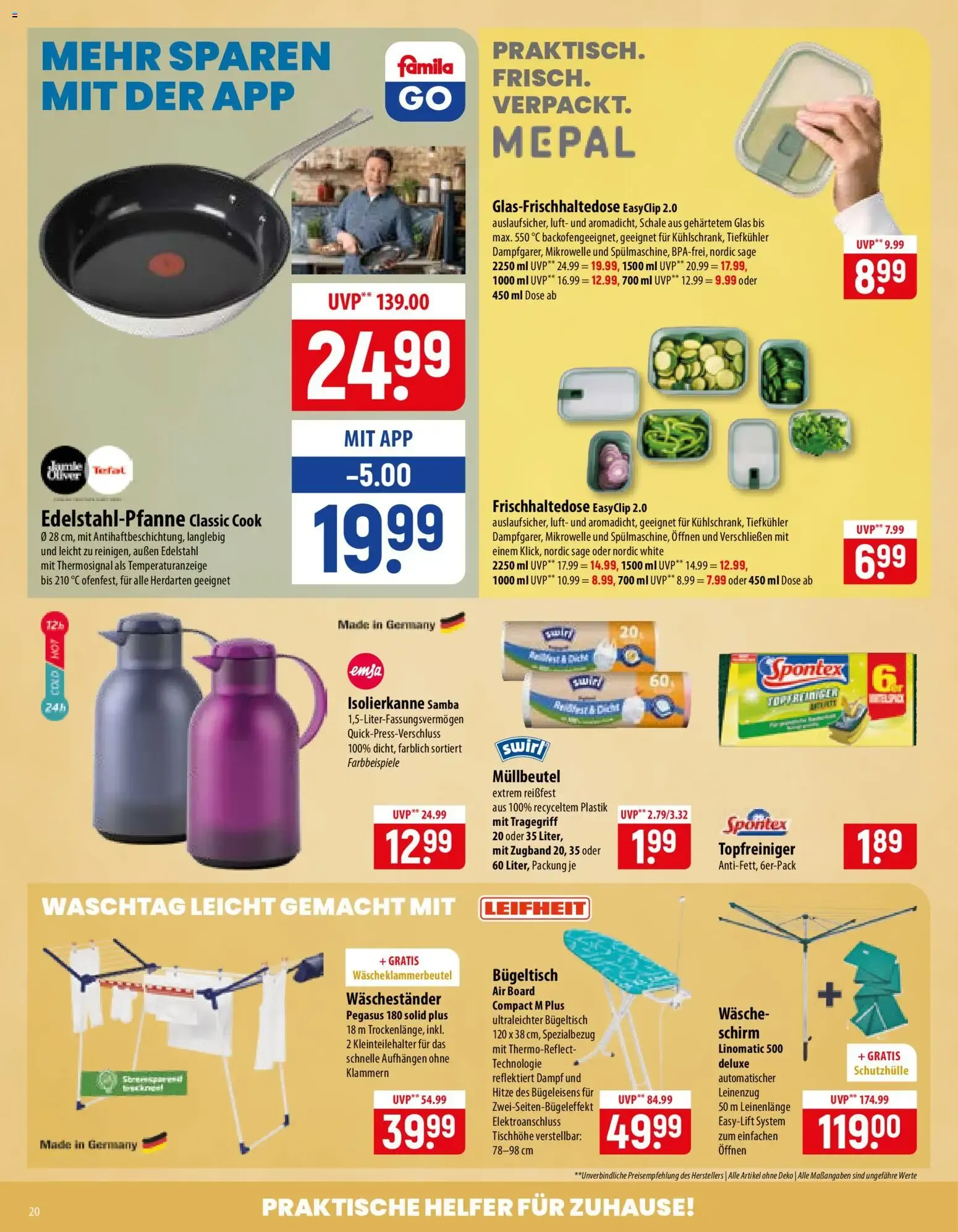 Famila Prospekt vom 15.06.2026 – Angebote online von 15. Juni bis 20. Juni 2026 - Prospekt seite 20