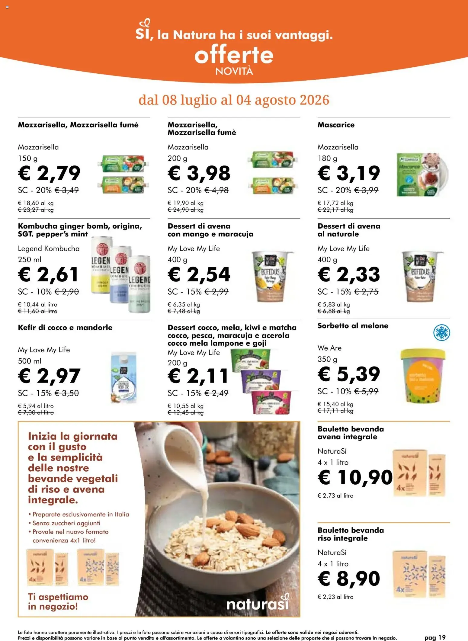 NaturaSì Offerte Luglio 2026 da 1 luglio a 31 luglio di 2026 - Pagina del volantino 19
