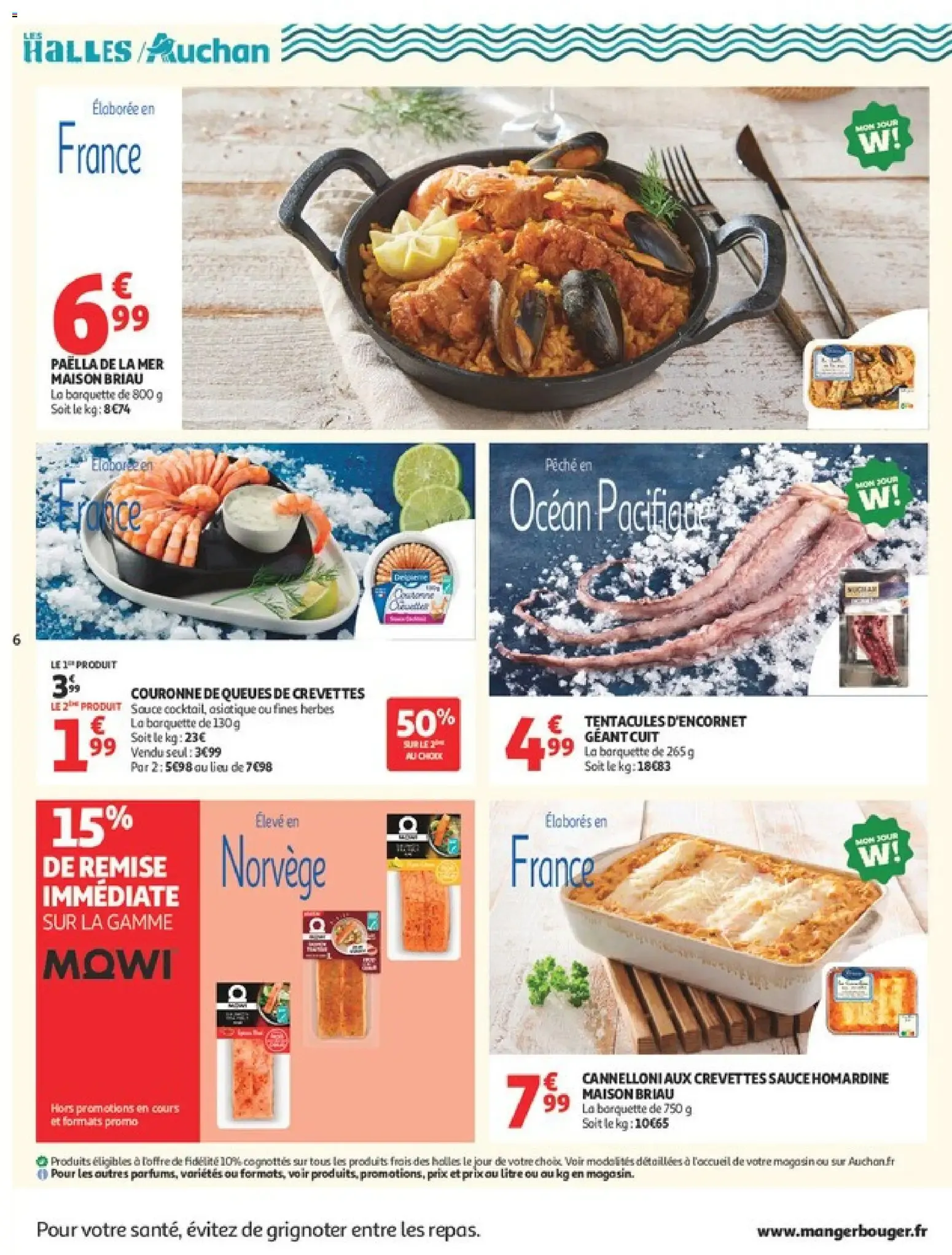 Auchan - Tops, Halles supers à partir du 07/07/2026 - promo en ligne du 7 juillet au 11 juillet 2026 - Catalogue page 6