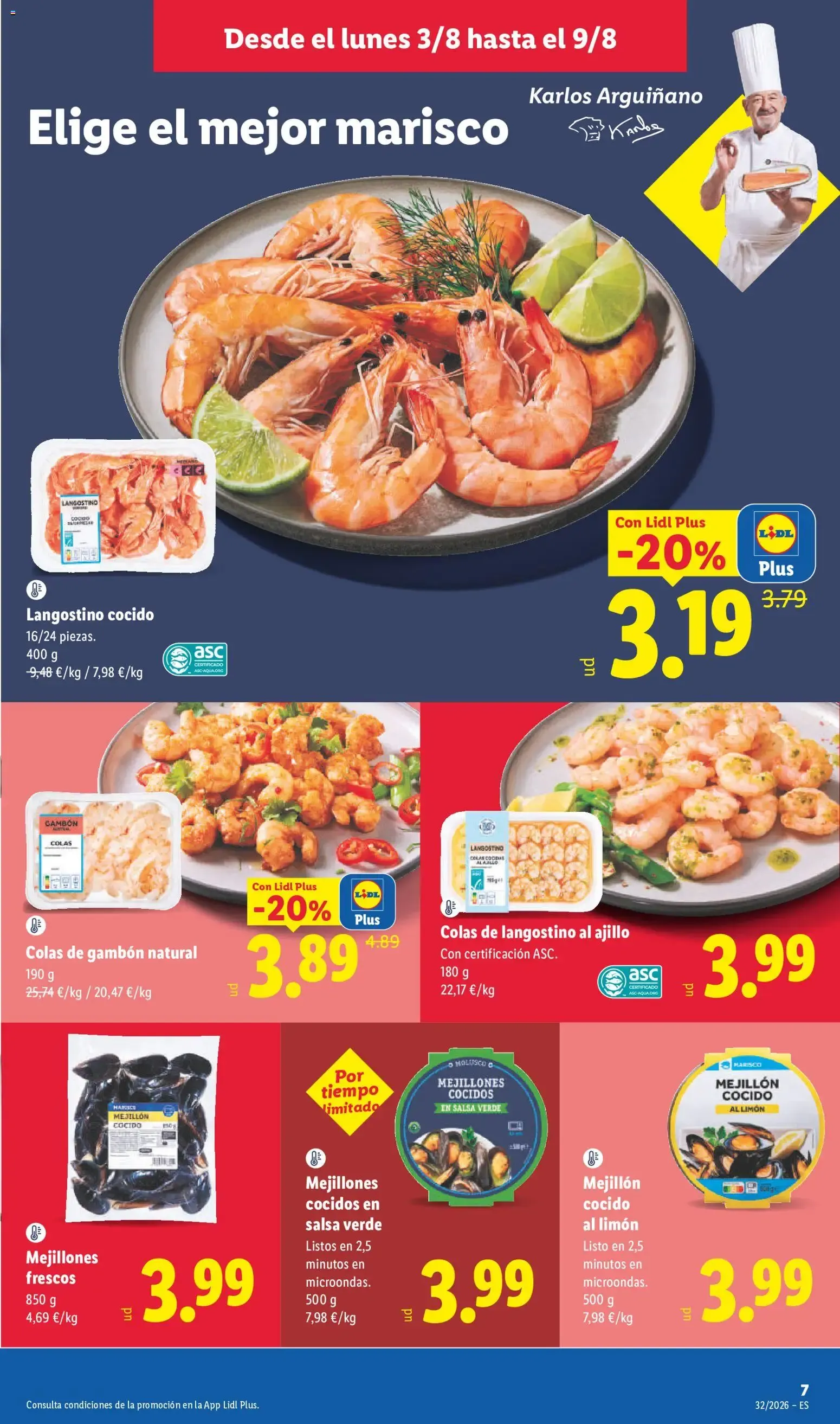 Catálogo de Lidl folleto del 03/08/2026 | Ofertas 3 de agosto al 9 de agosto 2026 - Página 17