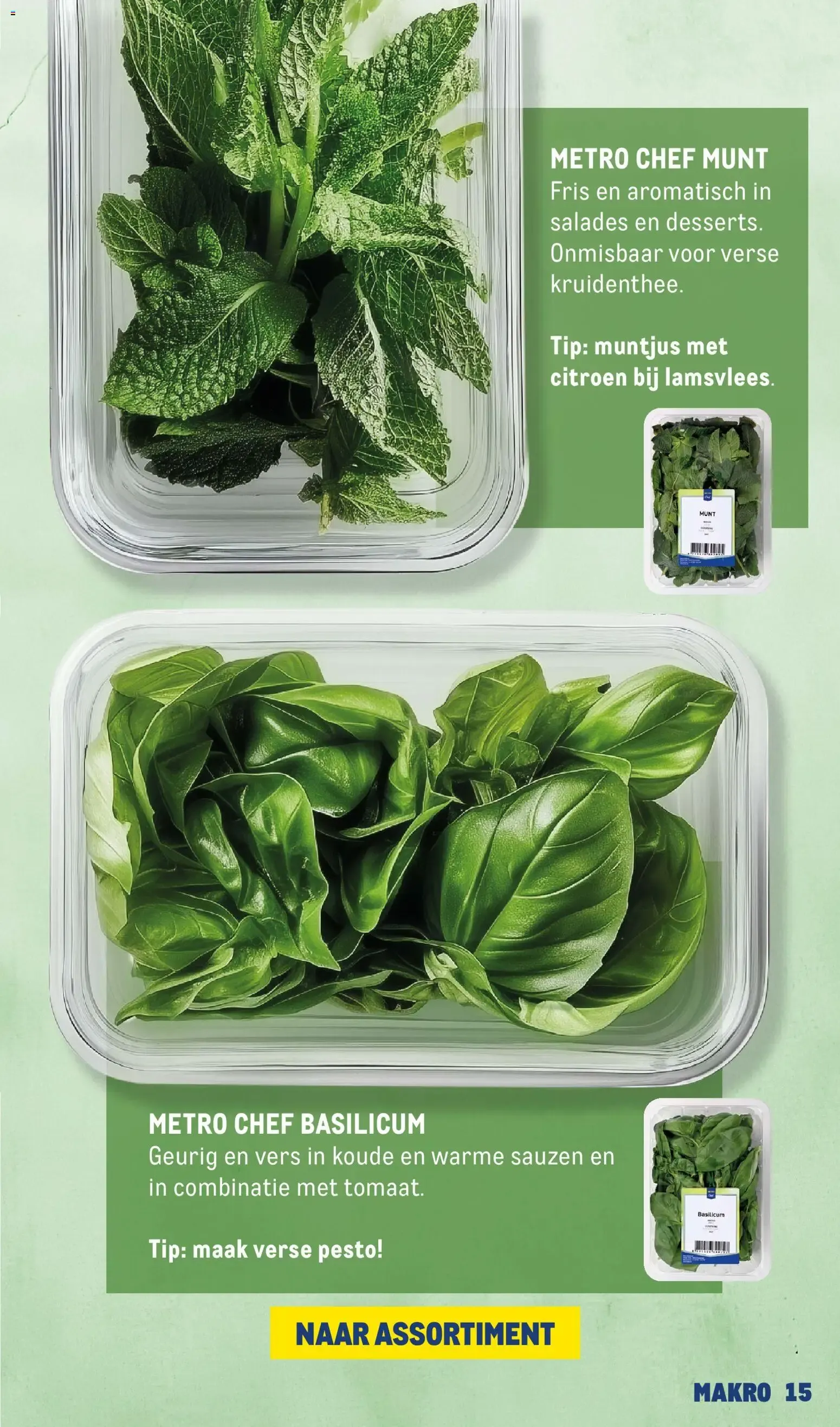MAKRO HORECA MAGAZINE: LENTE OP DE KAART van 20 april tot 31 december 2026 - Folder pagina 15
