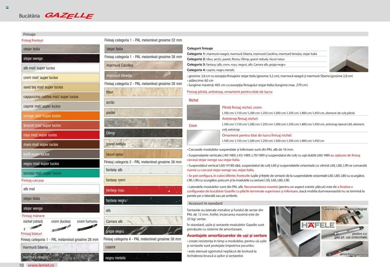 Catalog LEM'S - Bucătăria GAZELLE de la 17 noiembrie până la 31 ianuarie 2027 - Revista Pagina 10