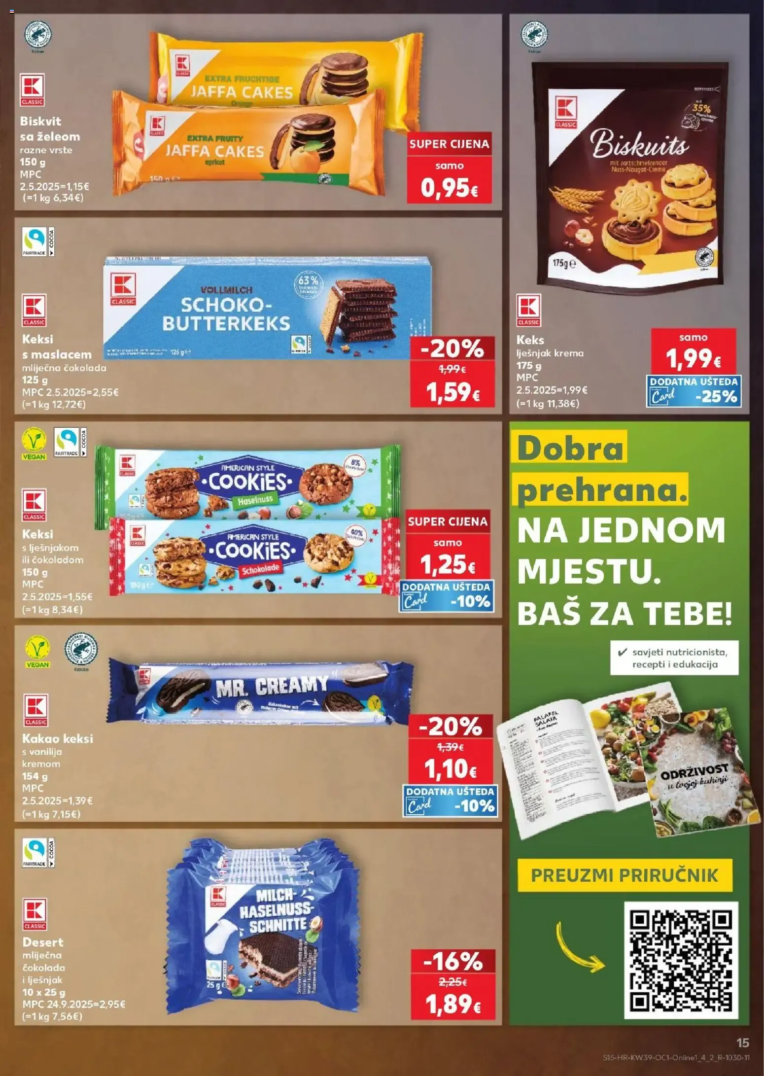 Katalog Kaufland Katalog novi od 23.09.2026 na listanje > letak digitalni od 23. rujna do 29. rujna 2026. - Pregled Stranica 15